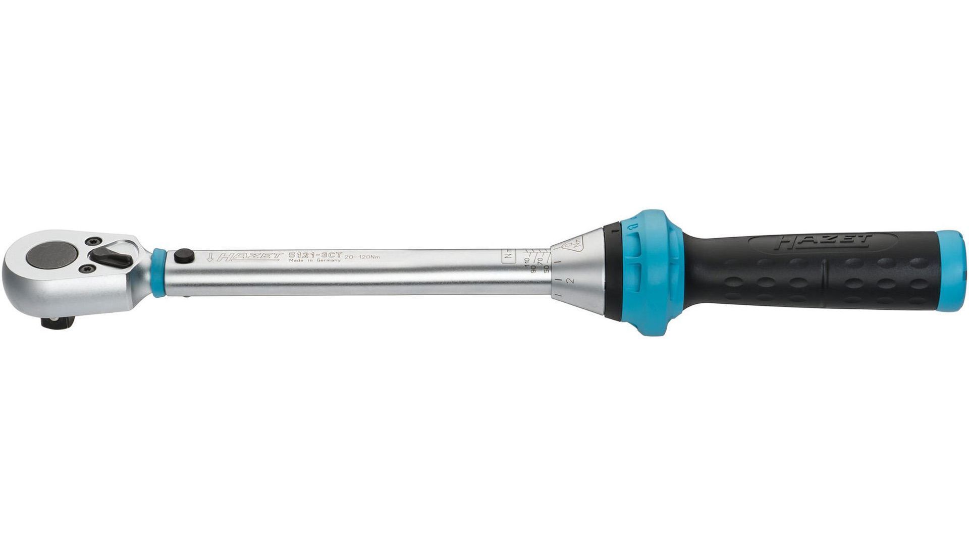 HAZET Drehmomentschlüssel "5121-3CT" 1/2", 20 - 12 Gesamtlänge: 4