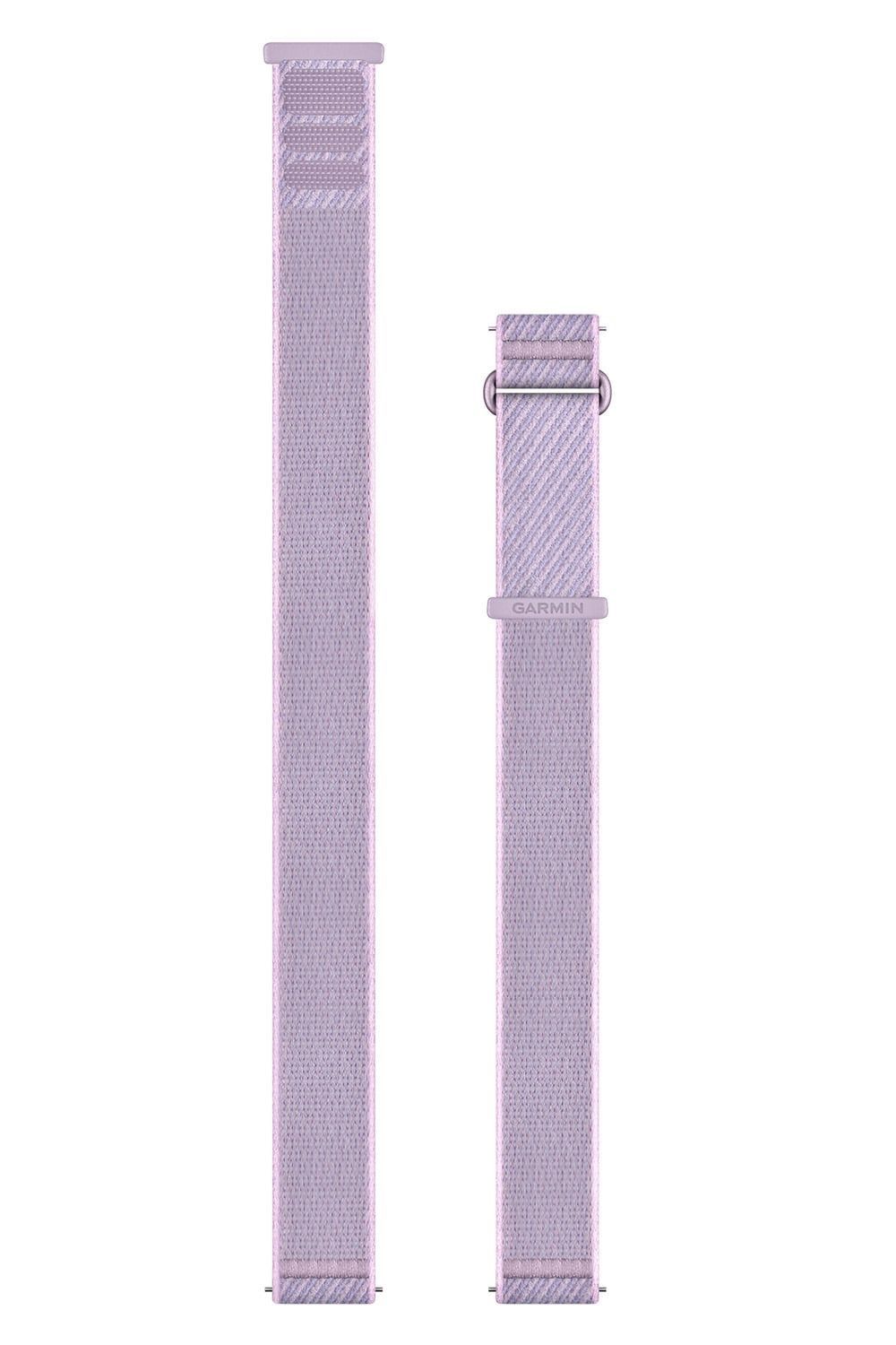 Garmin Wechsel-Armband Nylonband 18 mm Rosa-/Fliederfarben 010-14400-01