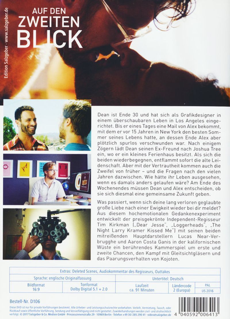 Auf den zweiten Blick (2016) (OmU): - Salzgeber & - (DVD Vide kaufen ...