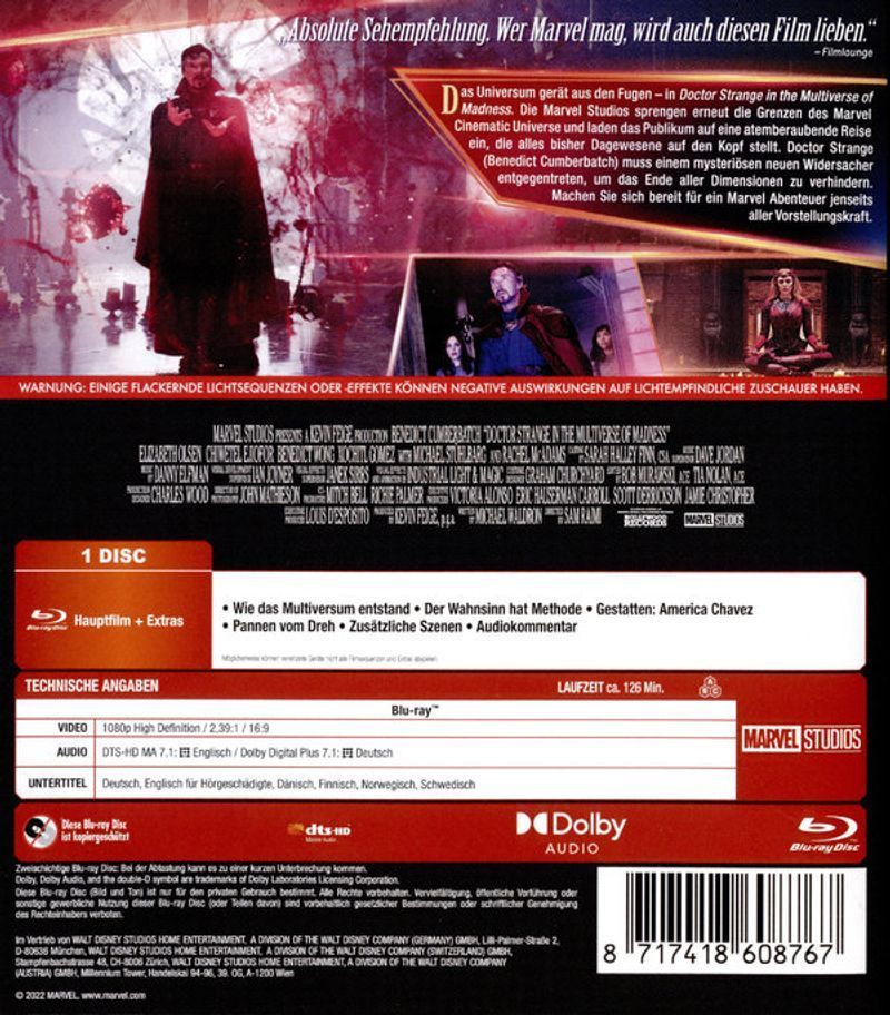 Doctor Strange 2 (BR) Multiverse of Madness Min: 126/DD5.1/WS kaufen ...