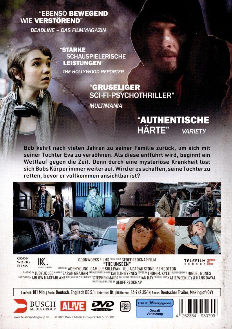 Unseen, The (DVD) Min: 101/DD5.1/WS - ALIVE AG - (DVD Video kaufen bei ...