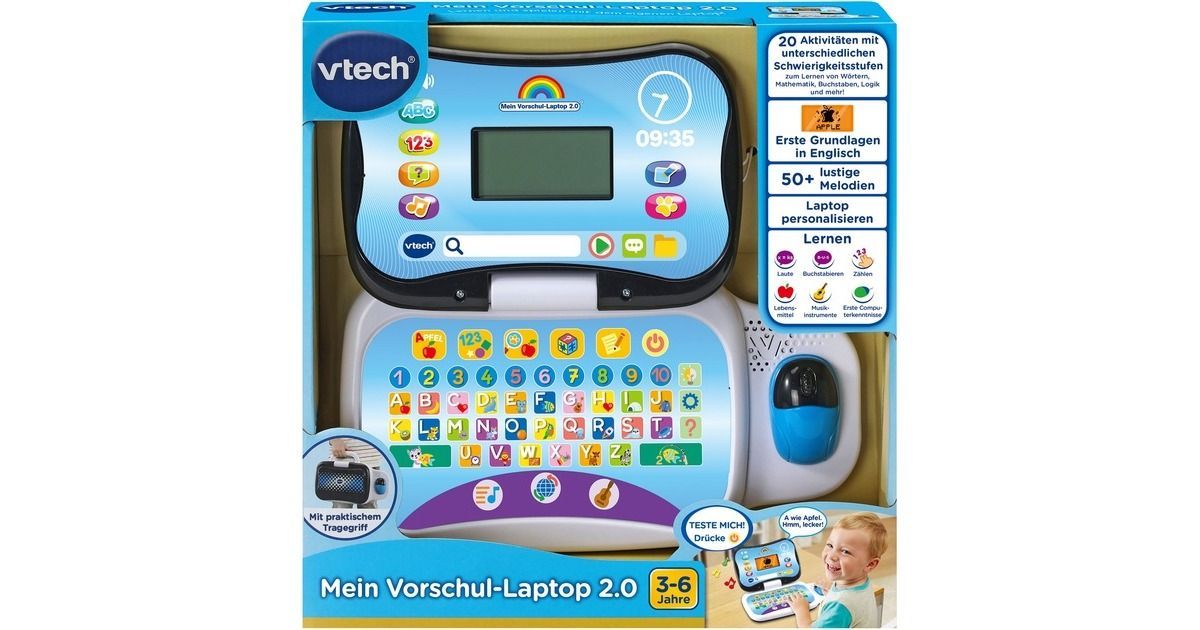 VTech Mein Vorschul-Laptop 2.0 - Vtech 80-524804 - (Spielzeug ...