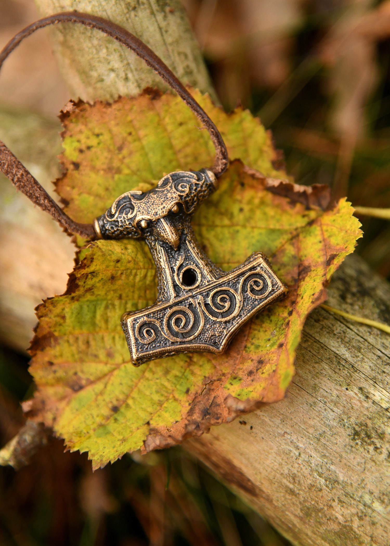 Kettenanhänger Thorhammer aus Schonen, Bronze kaufen bei Hood.de
