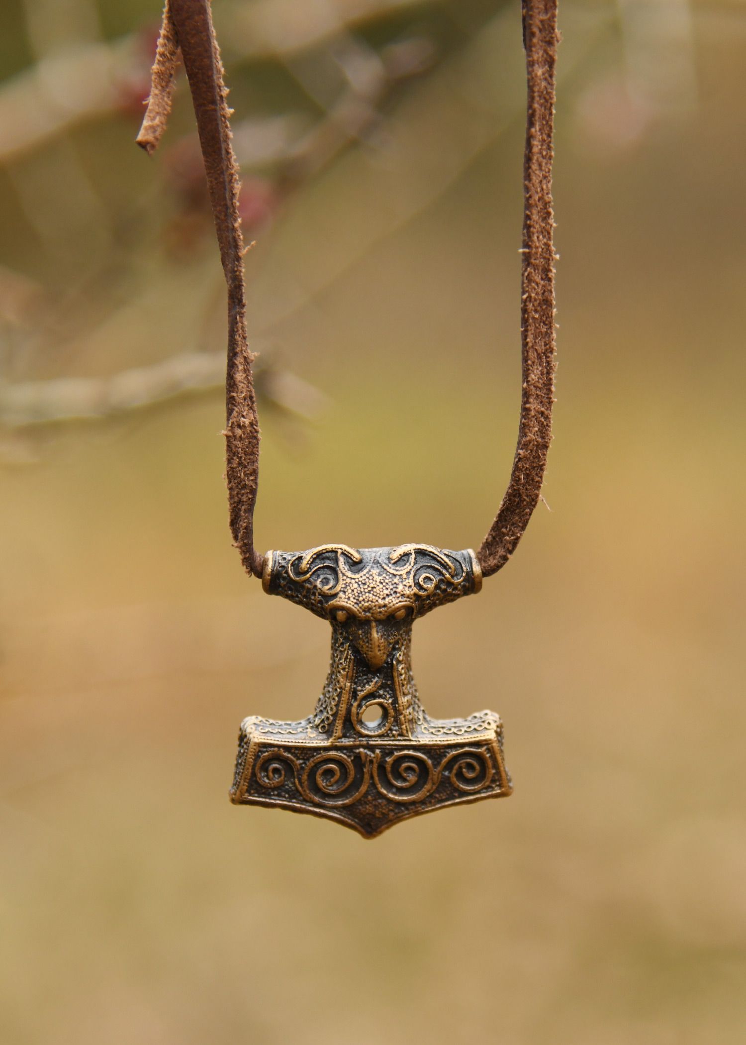 Kettenanhänger Thorhammer aus Schonen, Bronze kaufen bei Hood.de