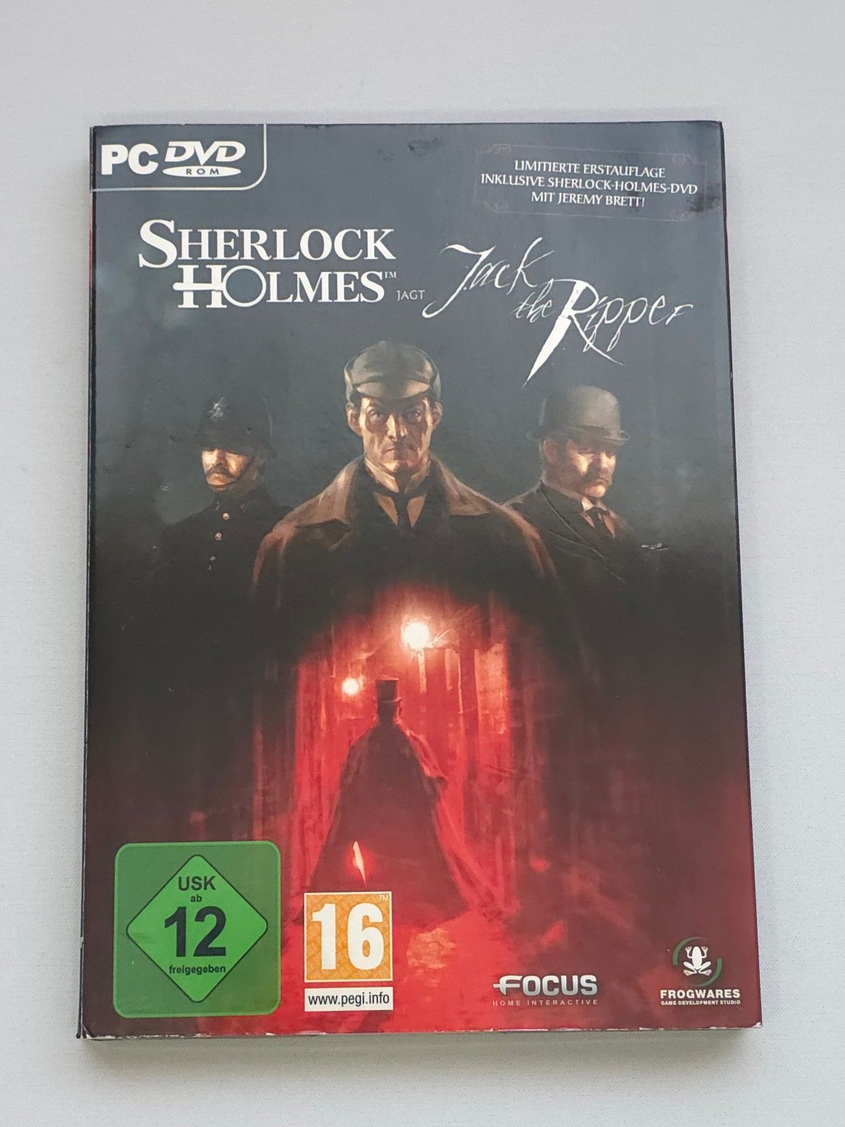Sherlock Holmes Jagt Jack the Ripper PC Limited Edition + Bonus-DVD ...