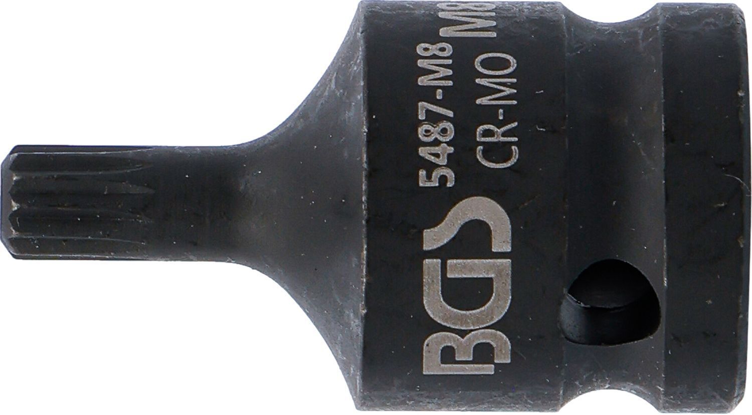 BGS-5487-M8 Kraft-Bit-Einsatz Antrieb Innenvierkant 12,5 mm (1/2 ...