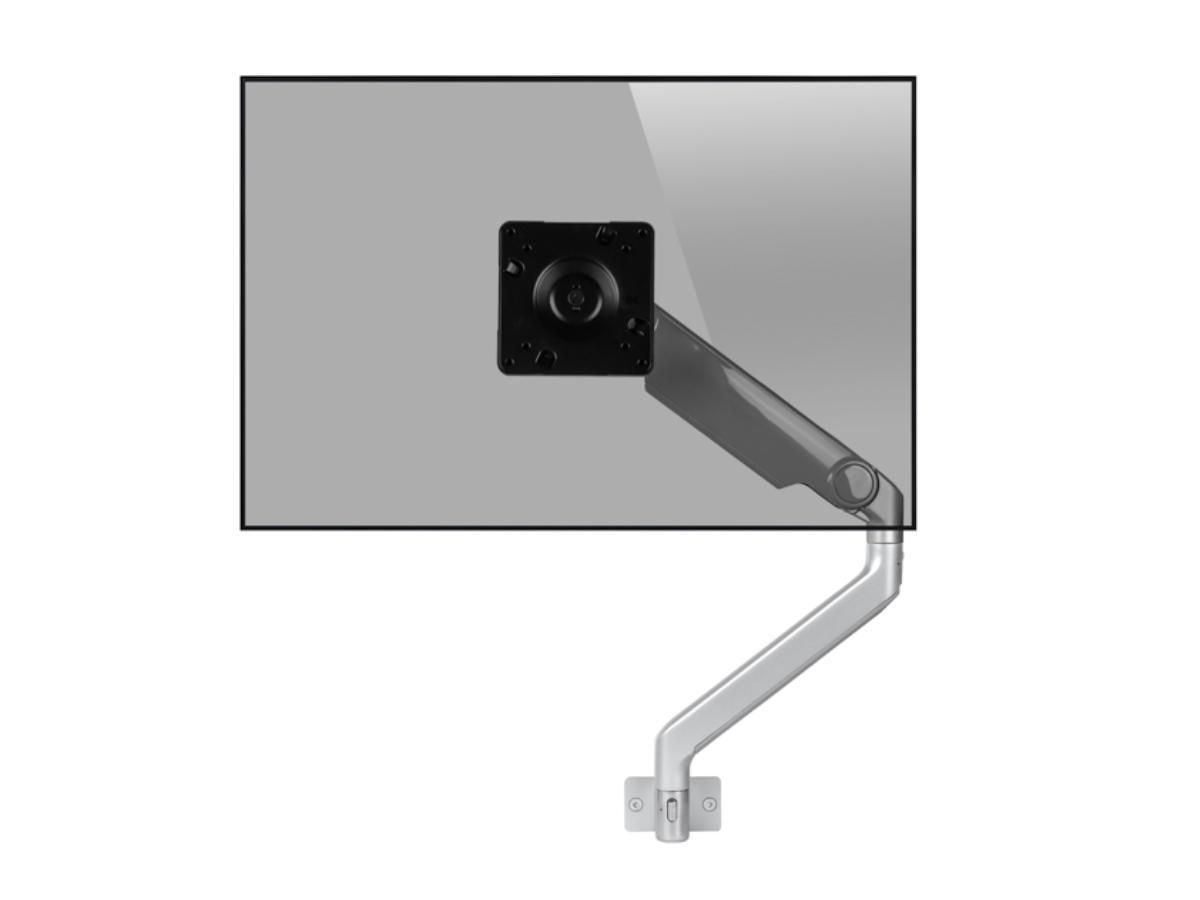 Humanscale M2.1 Monitorhalterung für K+N Reling schräg, silber kaufen ...