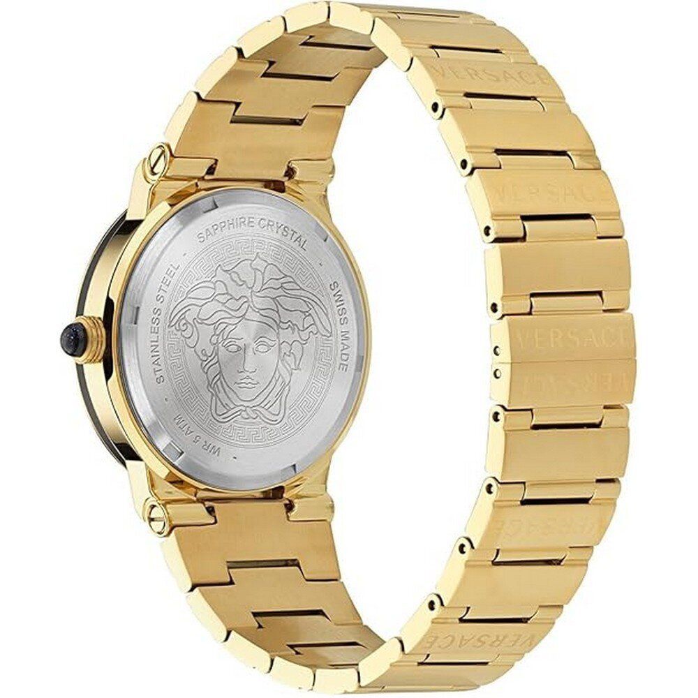 Versace - VE7G00323 - Armbanduhr - Damen - Quarz - Greca Logo Moonphase ...