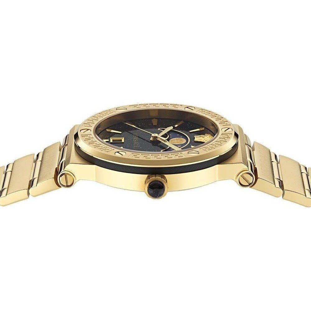 Versace - VE7G00323 - Armbanduhr - Damen - Quarz - Greca Logo Moonphase ...
