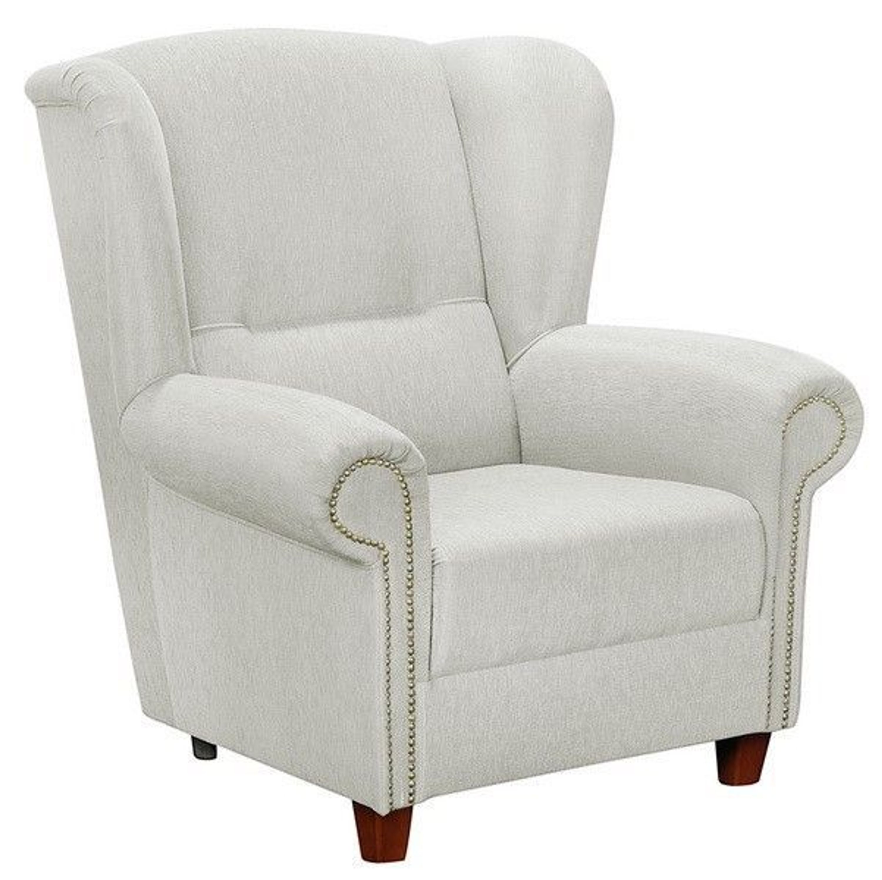 Sessel Ohrensessel Ohrenbackensessel Textilsessel fein weich