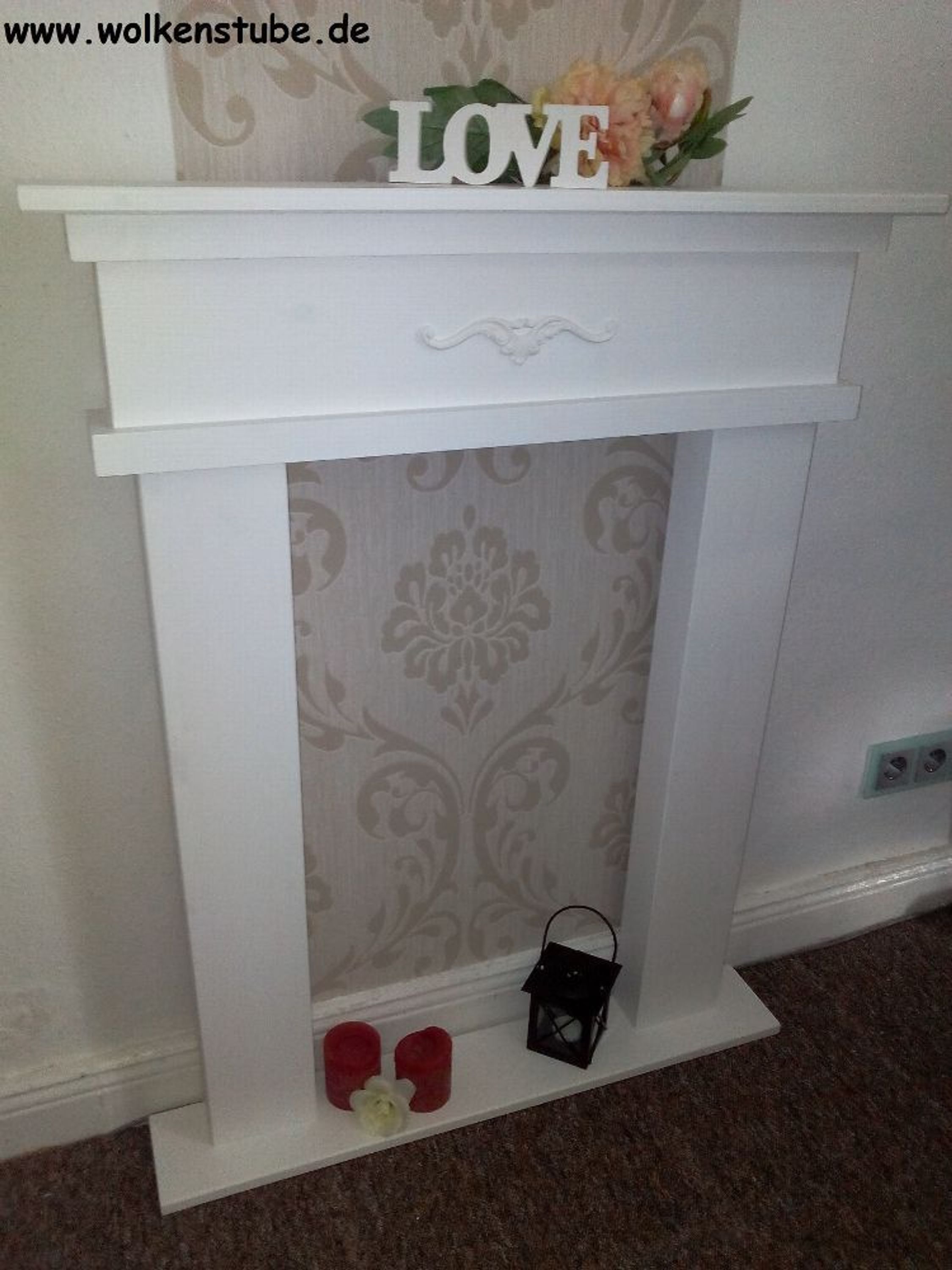 Kaminumrandung 12cm Tiefe, Dekokamin, Kaminkonsole kaufen bei Hood.de