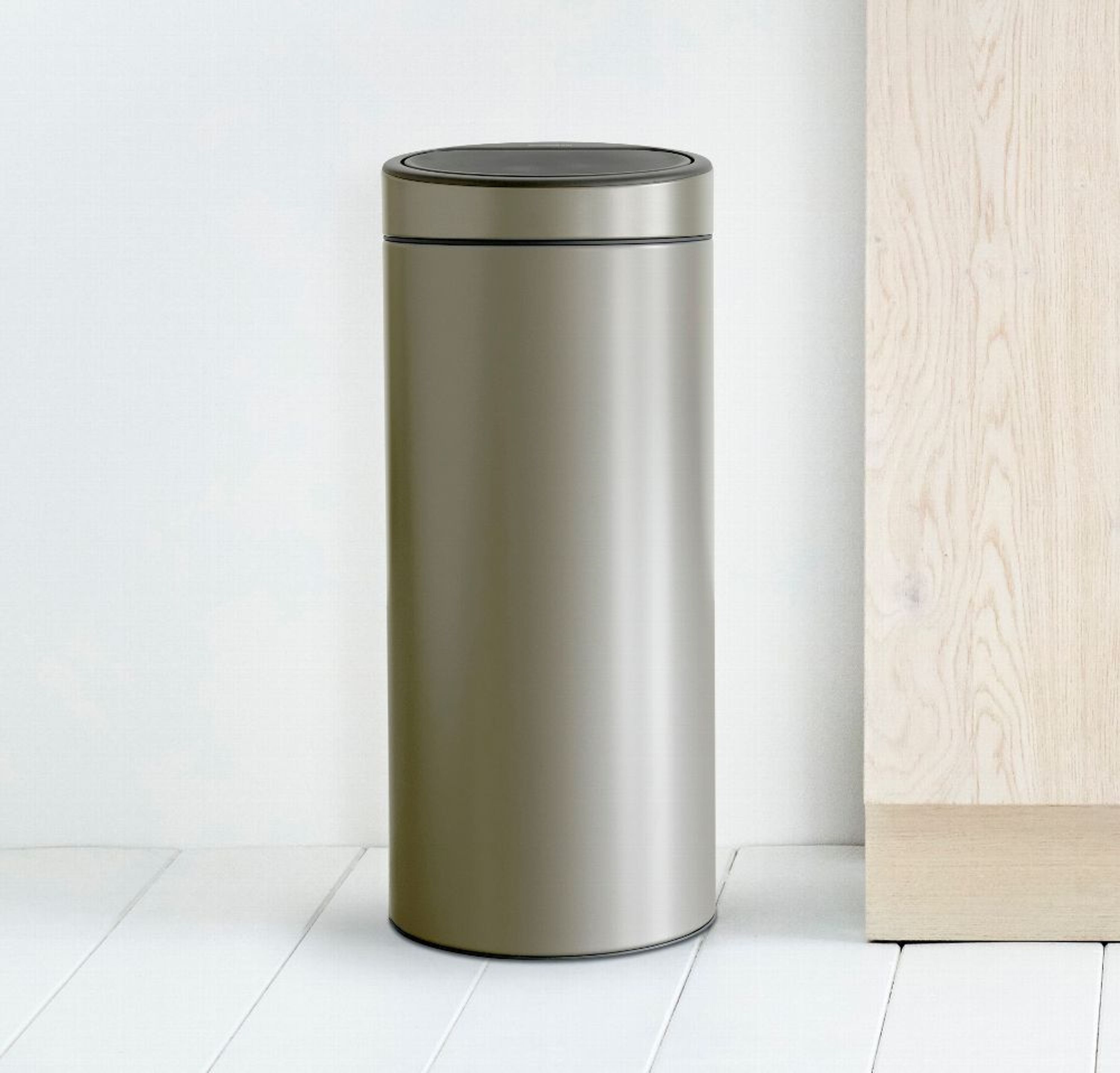 Brabantia Mülleimer NEW Touch bin 30 L Platinum ...