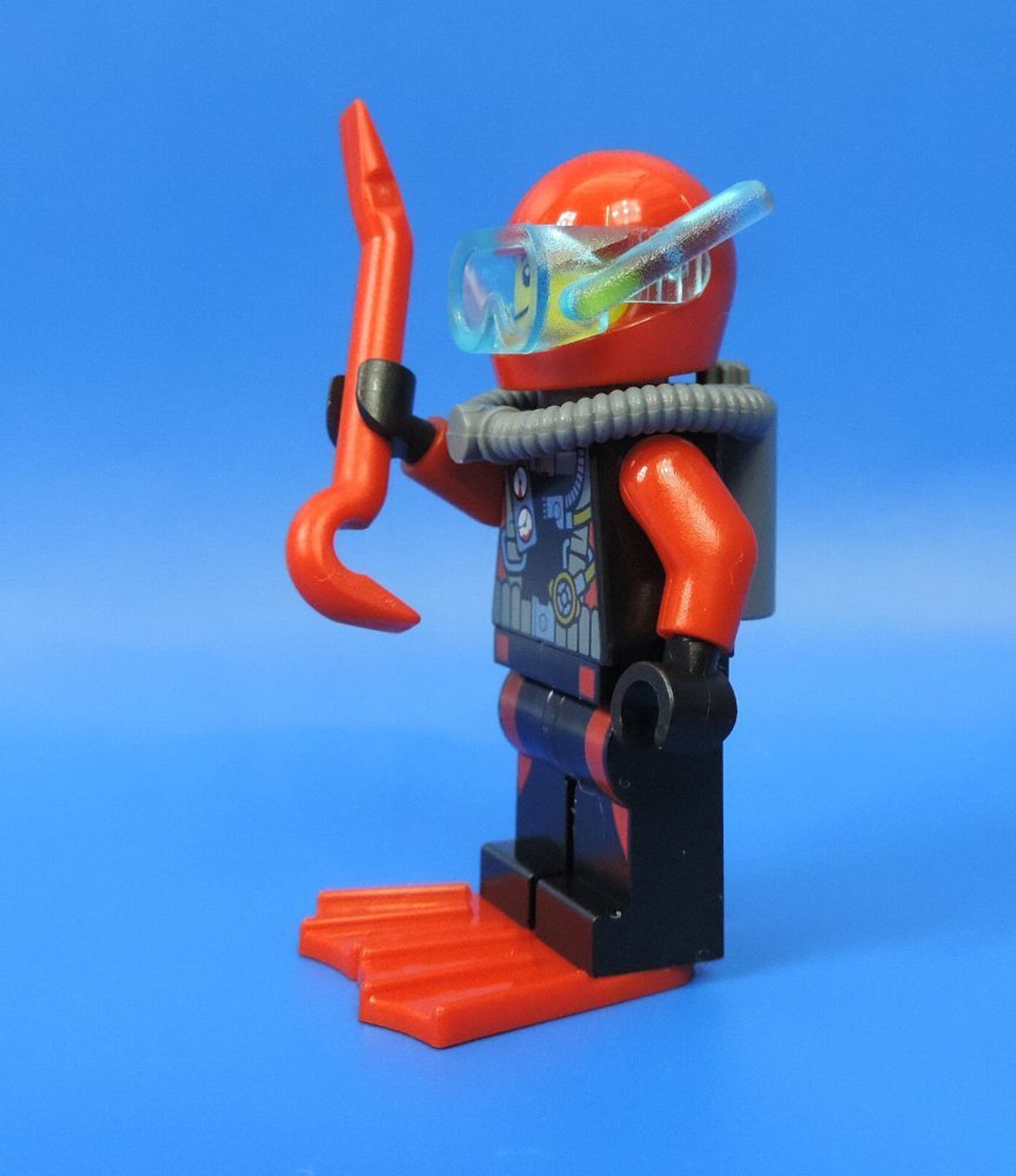 taucher figuren spielzeug LEGO® City Limited Edition 951703 / Taucher Figur mit Hai / Polybag