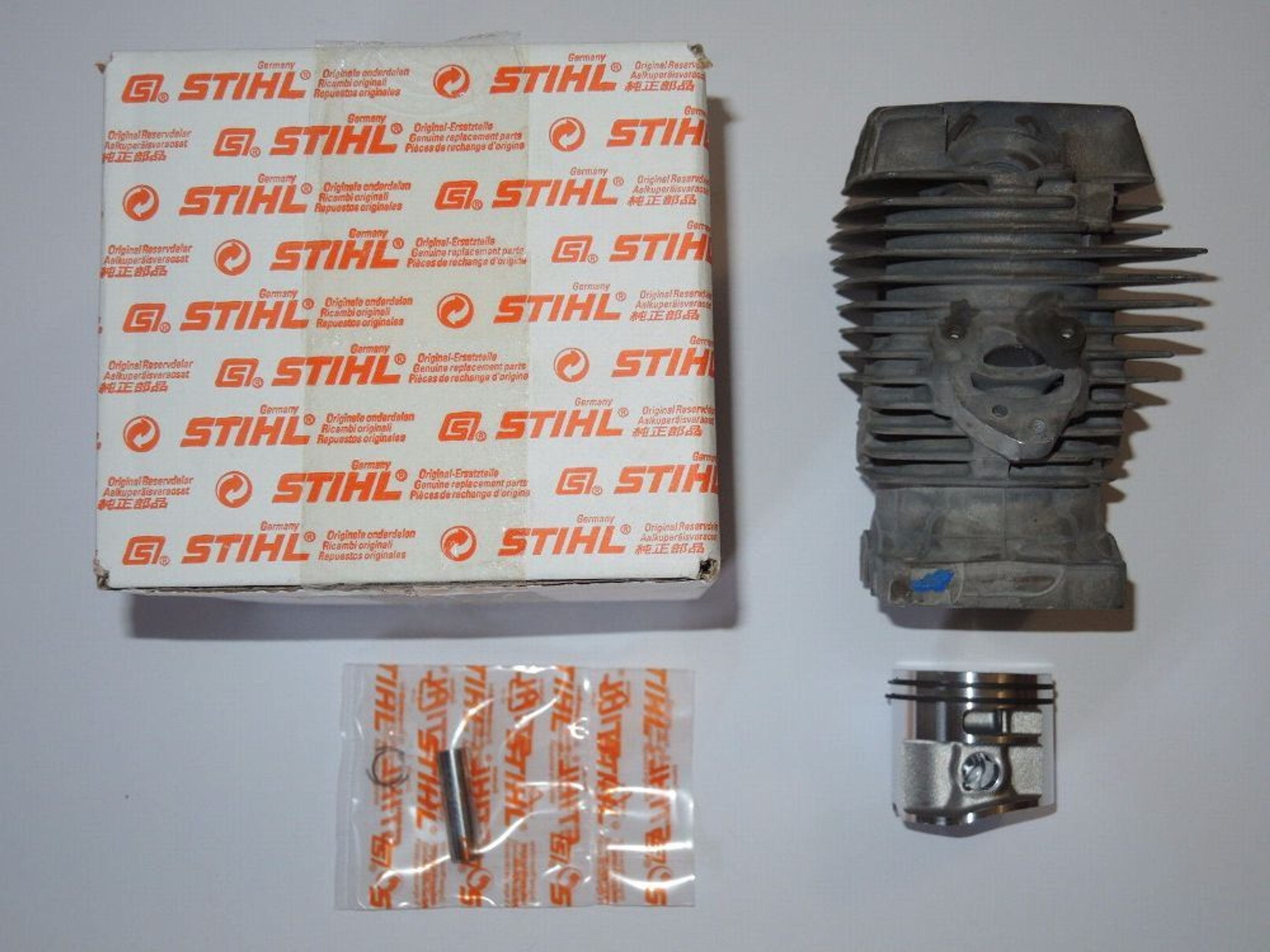Cilindro E Pistone Motosega Stihl Ms 261 C Originale 44,7 Mm Cod 11410201230 68230998 Cilindro E Pistone Motosega Stihl Ms 261 C Originale 44,7 Mm Cod 11410201230 68230998