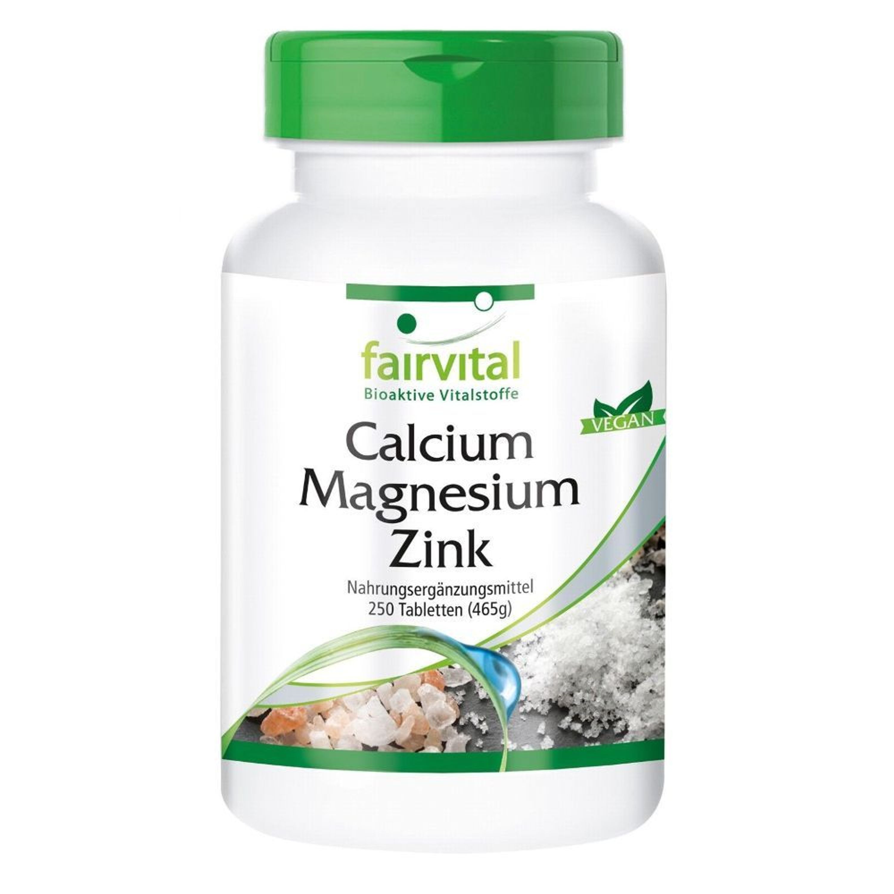 Calcium Magnesium Zink 250 Tabletten, made in Germany, Reinsubstanz