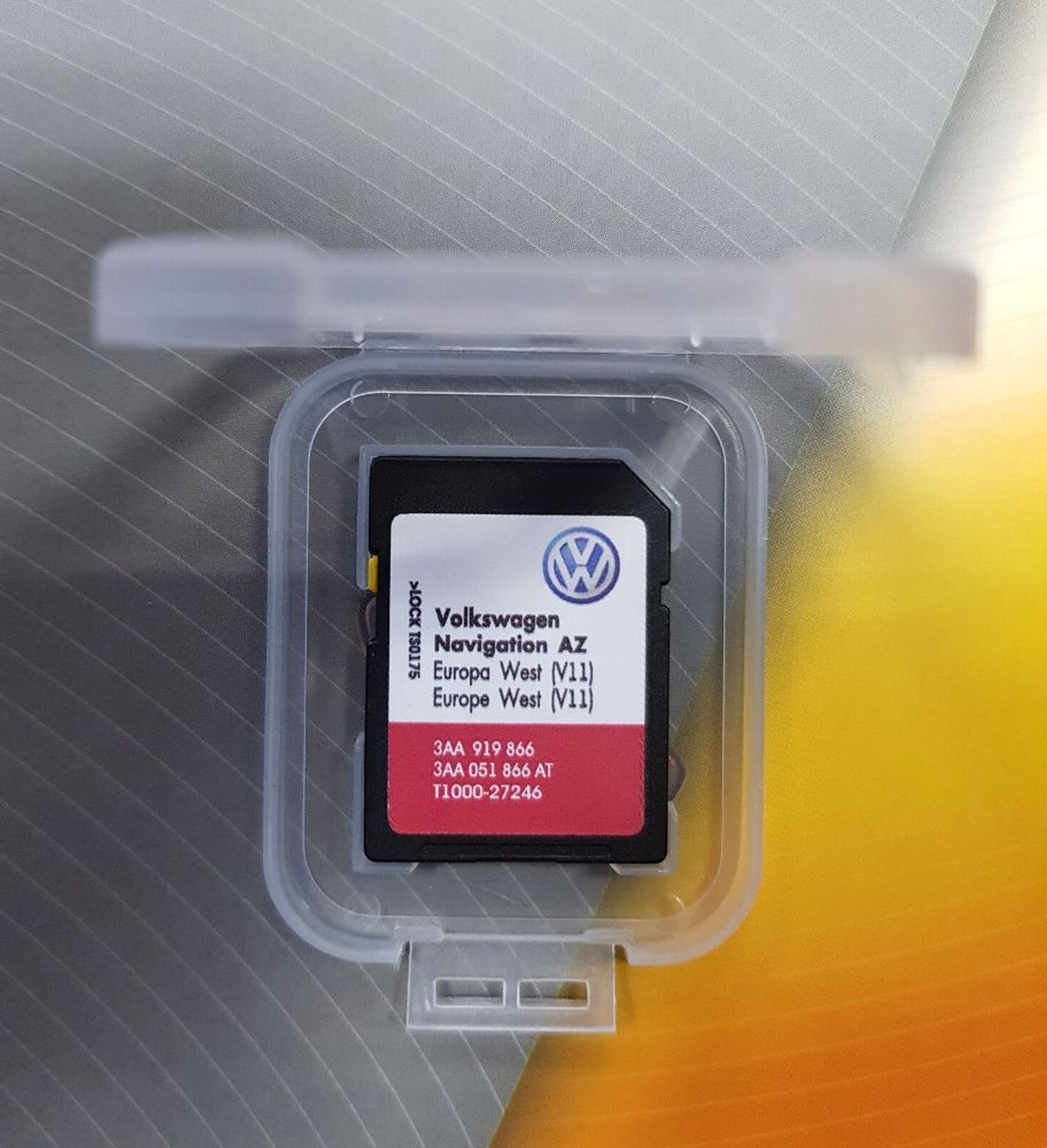 RNS 315 Navi Update 2019 SD Karte V11 Westeuropa Volkswagen Seat Skoda