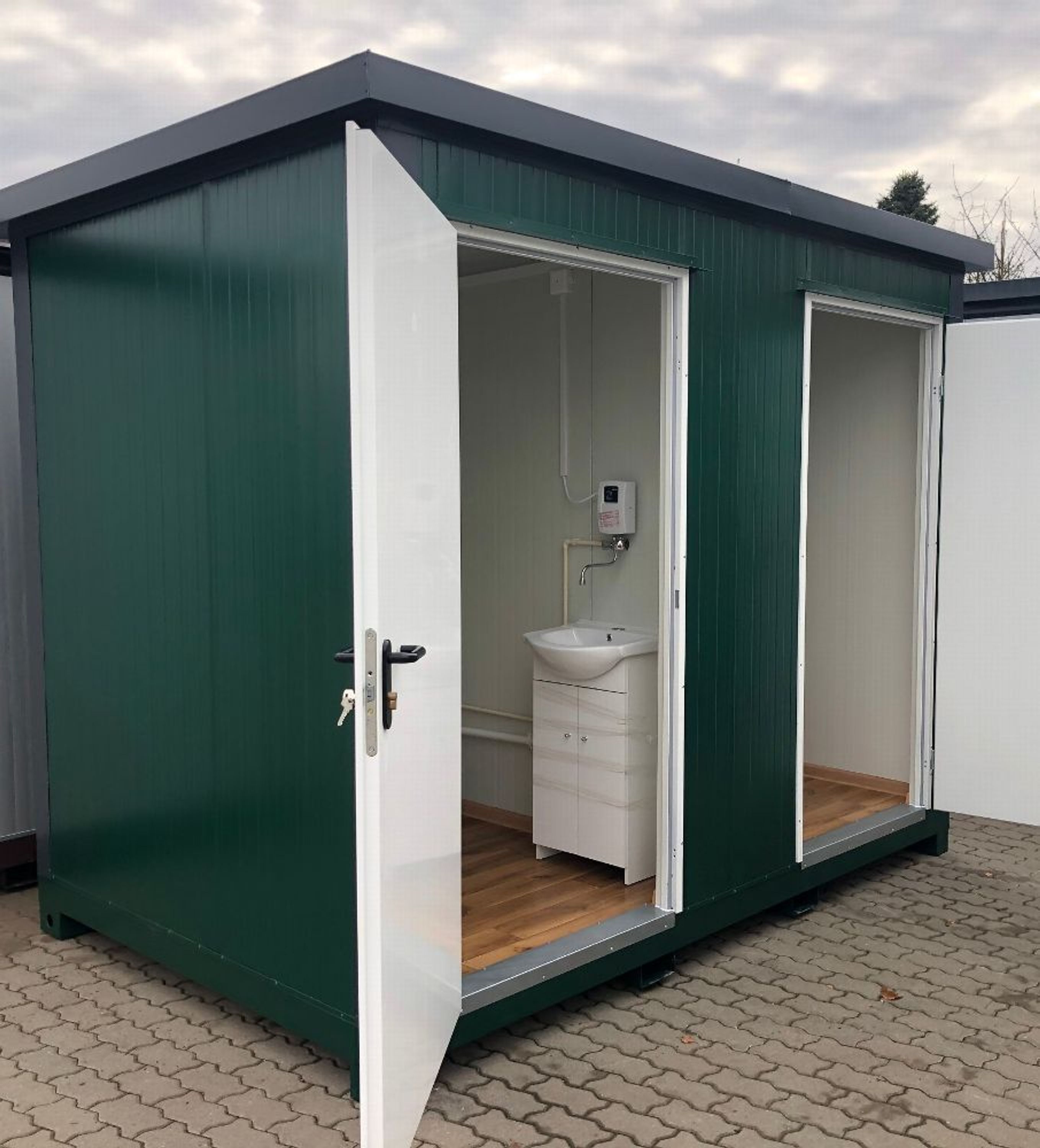 WC Container Sanitärcontainer Campingplatz Toilette Toilettenbox kaufen ...