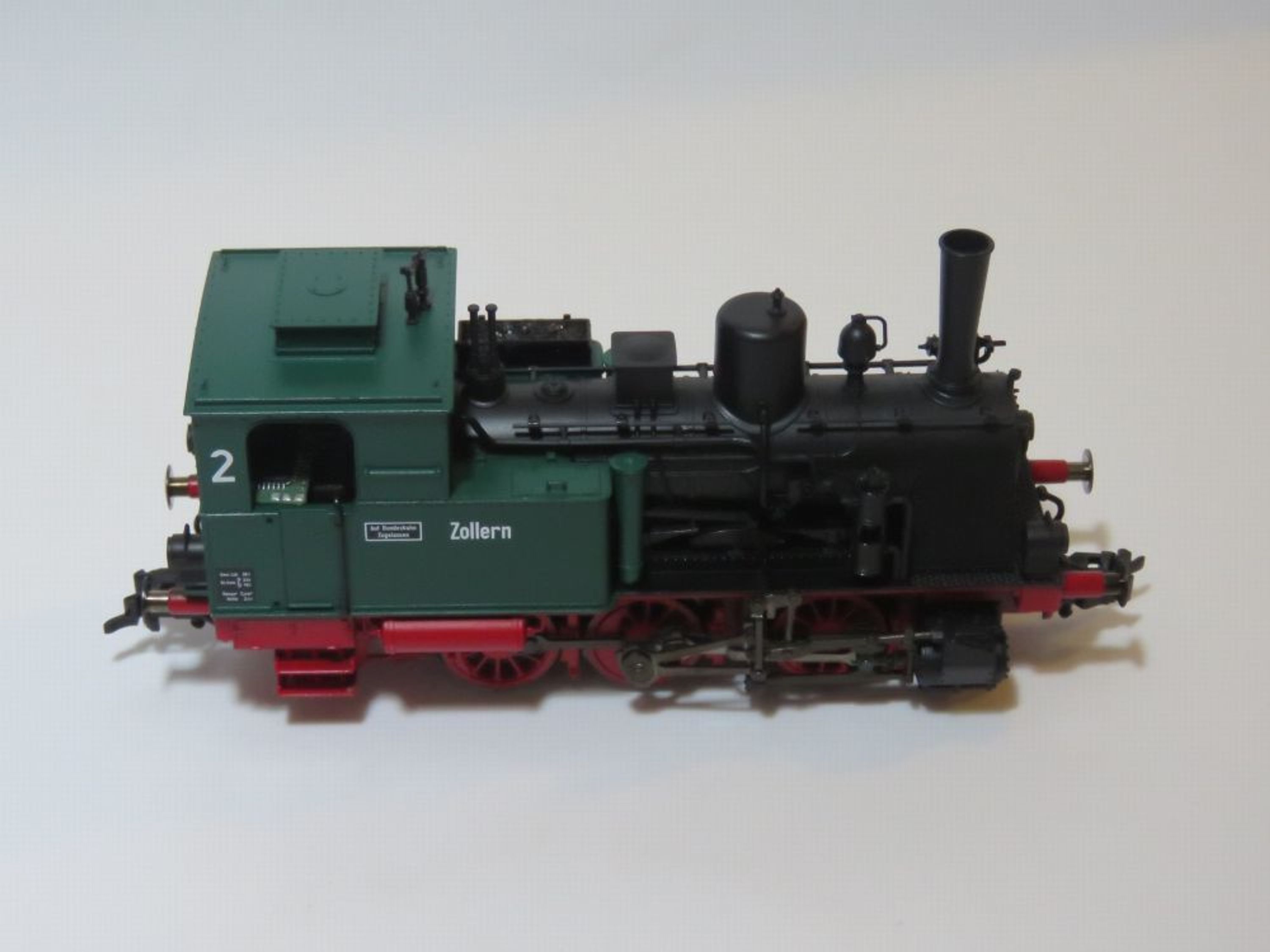 Fleischmann Digital DCC 401002 - Dampflok Zollern - HO - 1:87 ...