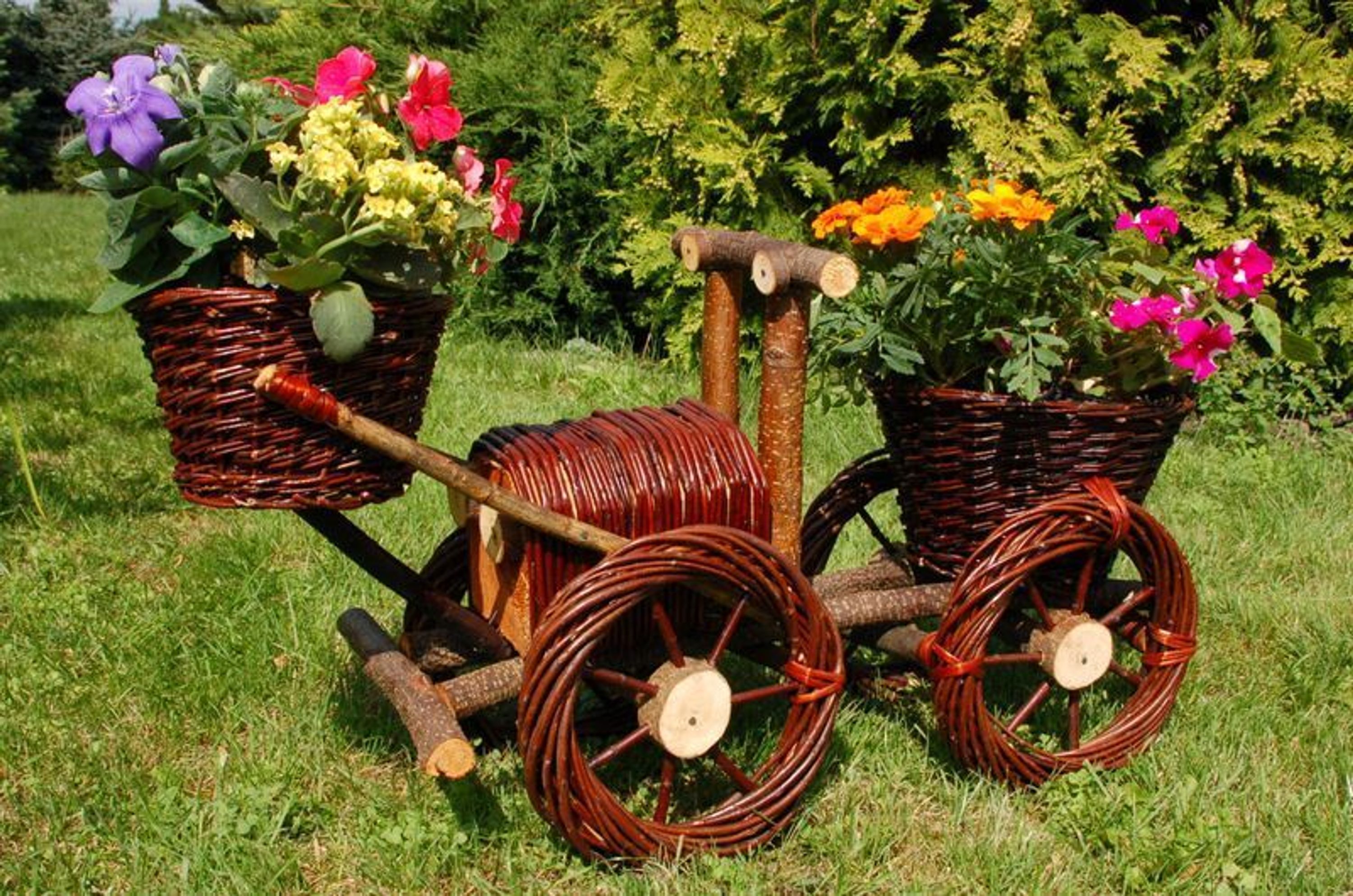 Korbgeflecht, Rattan, Körbe, Pflanzkorb, Pflanzkasten kaufen bei Hood.de