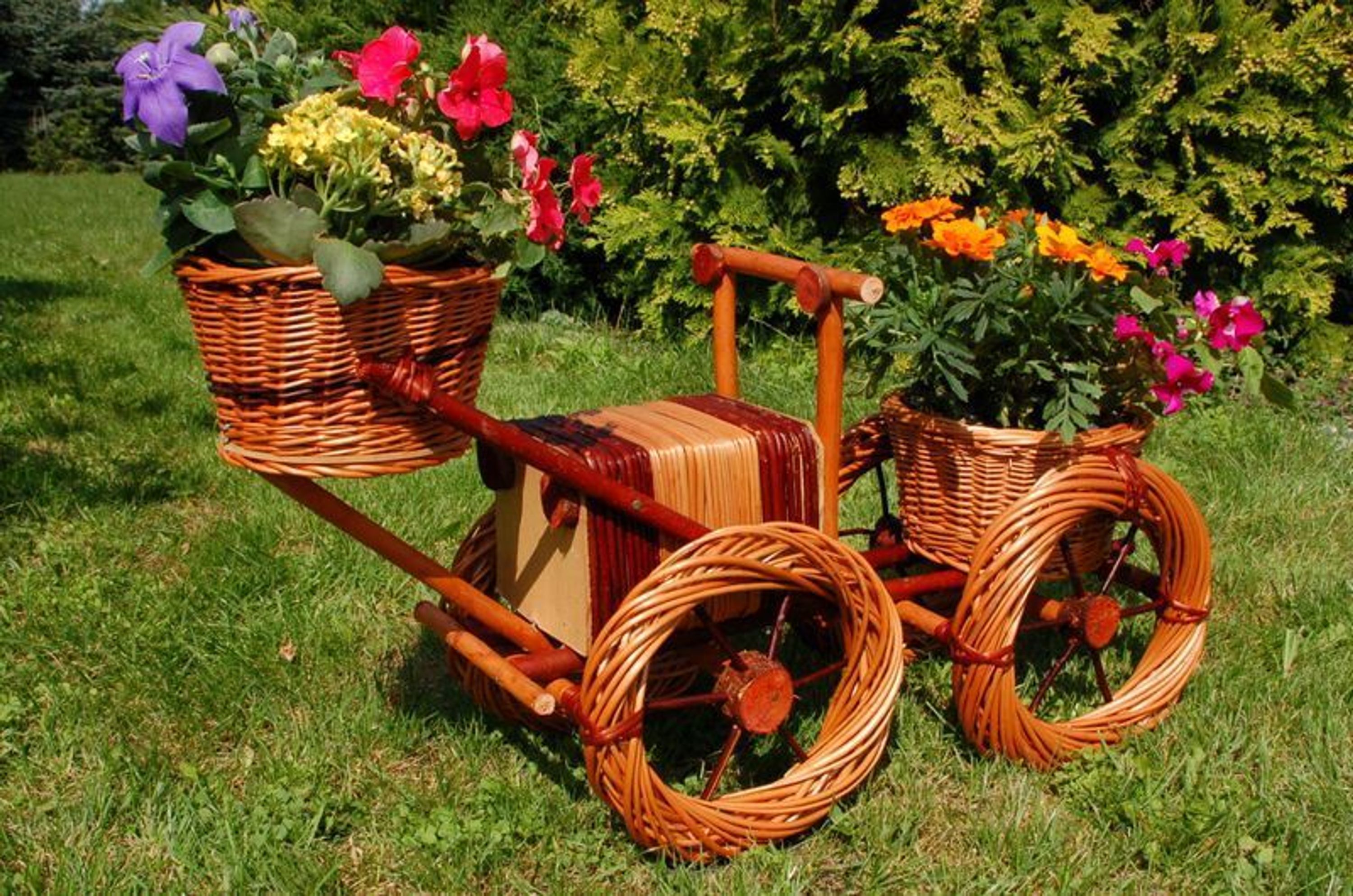 Korbgeflecht, Rattan, Körbe, Pflanzkorb, Pflanzkasten kaufen bei Hood.de