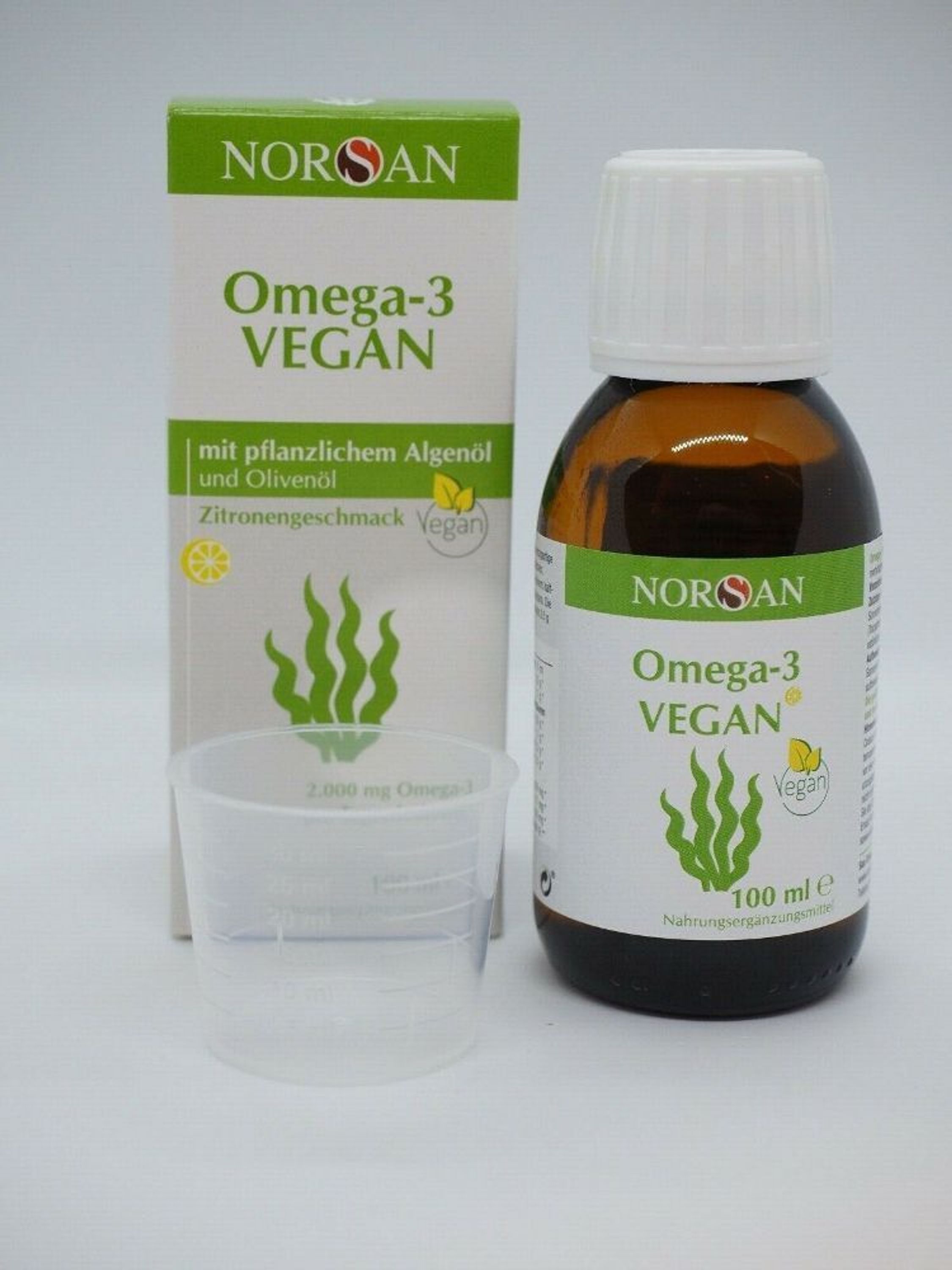 Norsan Omega3 Vegan 100ml 2000mg Omega3 pro Tagesdosis pflanzliches