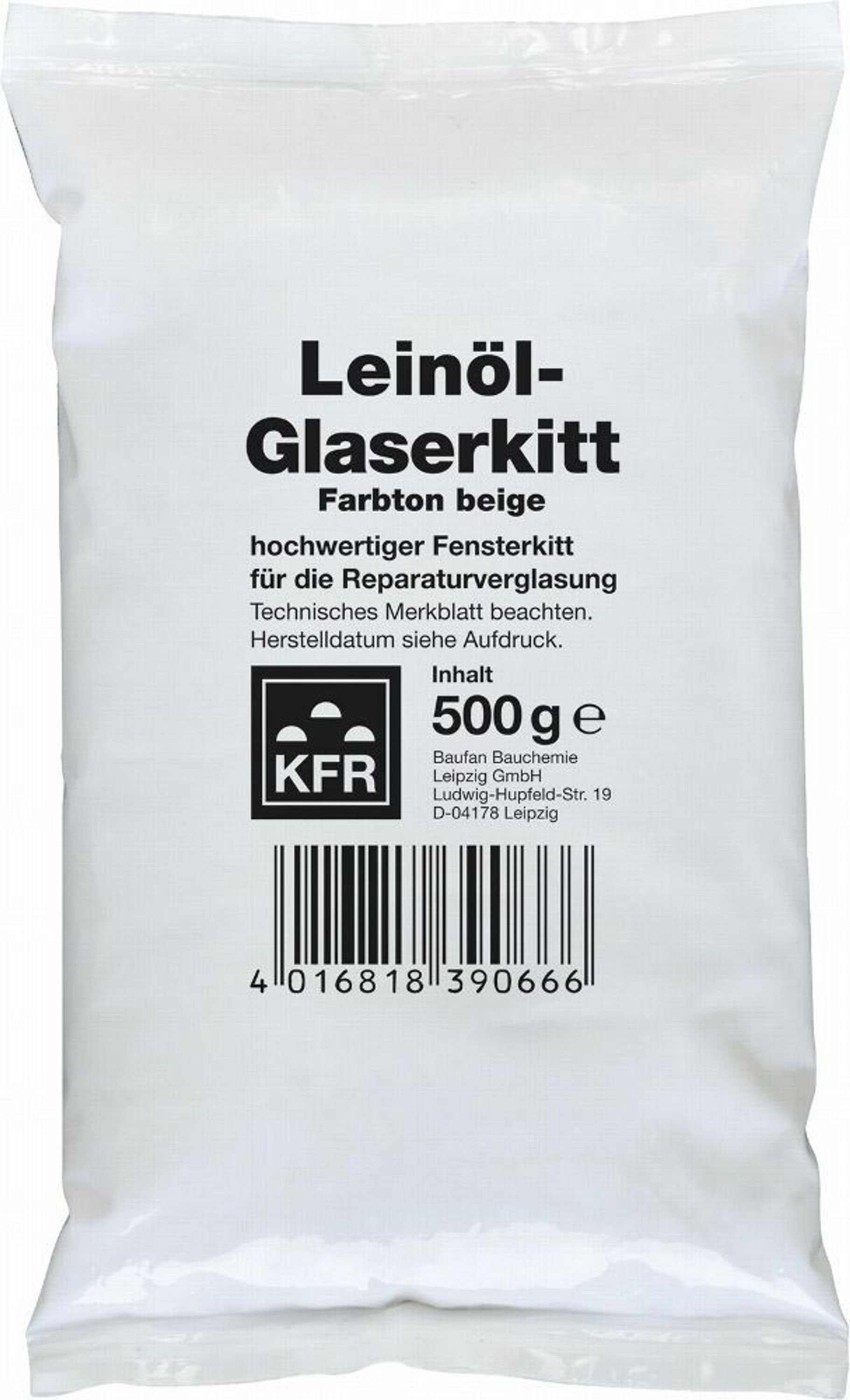 Leinölkitt 500 g Glaserkitt Fenster einglasen Holzfenster