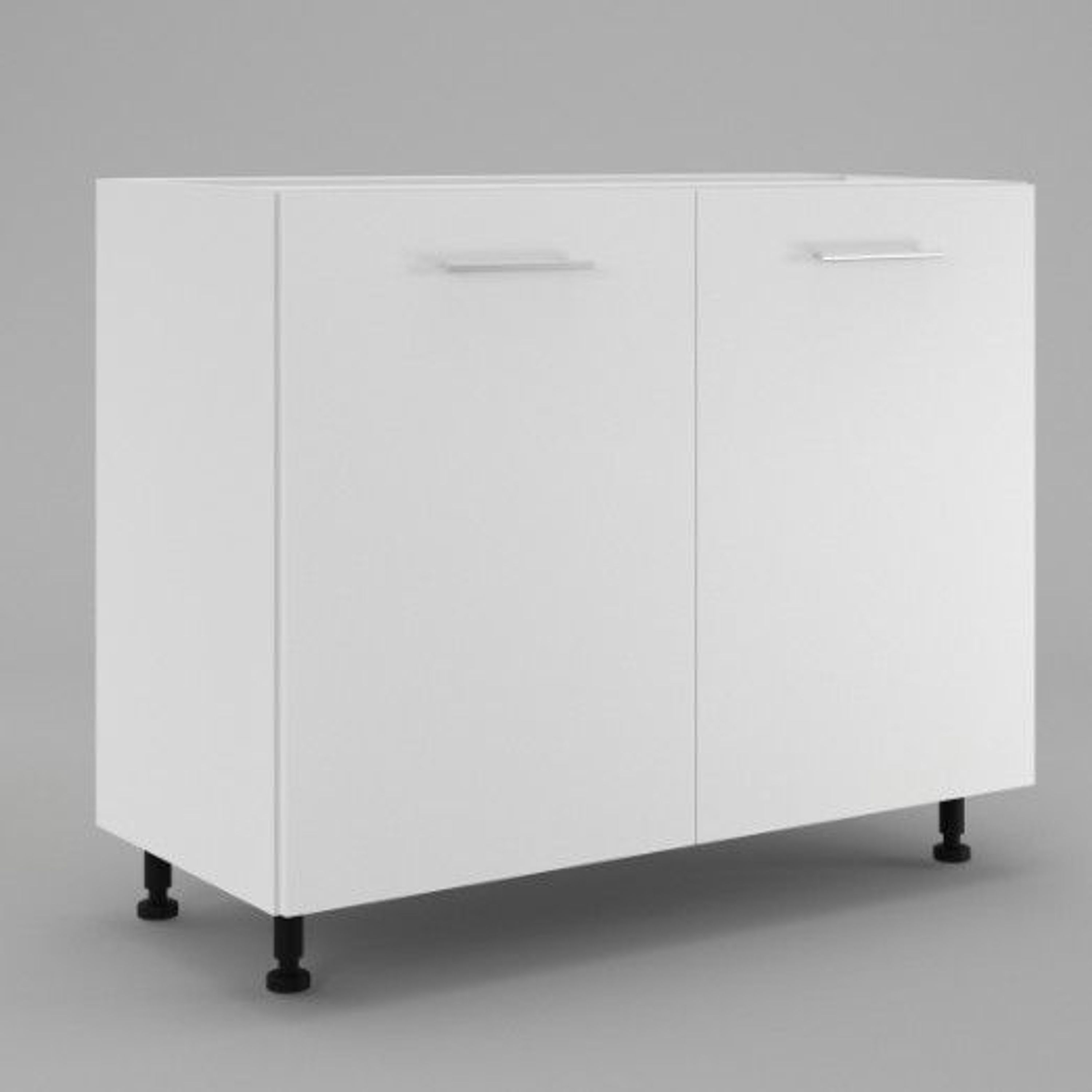 Küchenunterschrank/ Zweitürig/ Weiß- Hochglanz/ Matt/ 30-70 cm kaufen