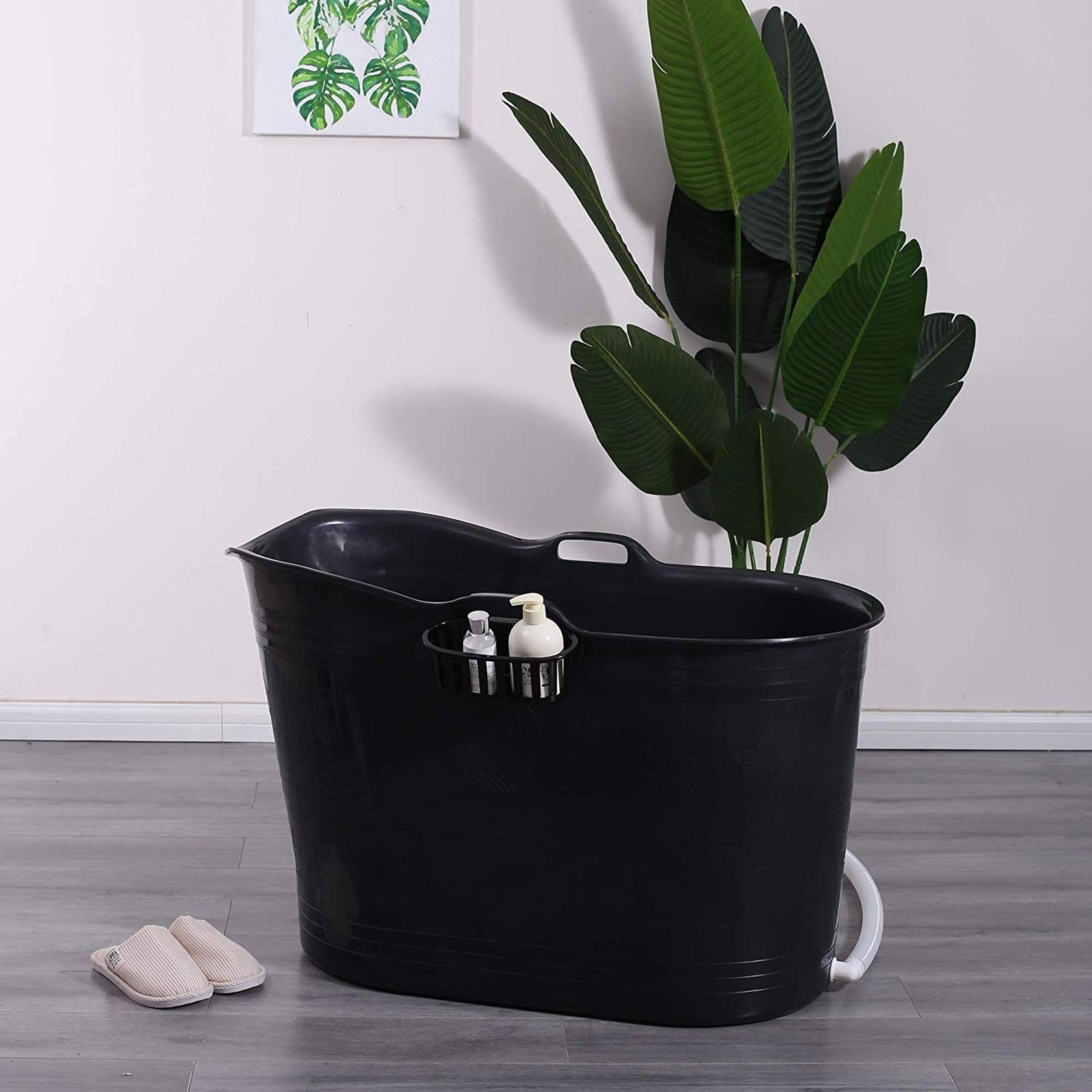 Mobile Badewanne, Ideal für das kleines Badezimmer, 99x52x65cm