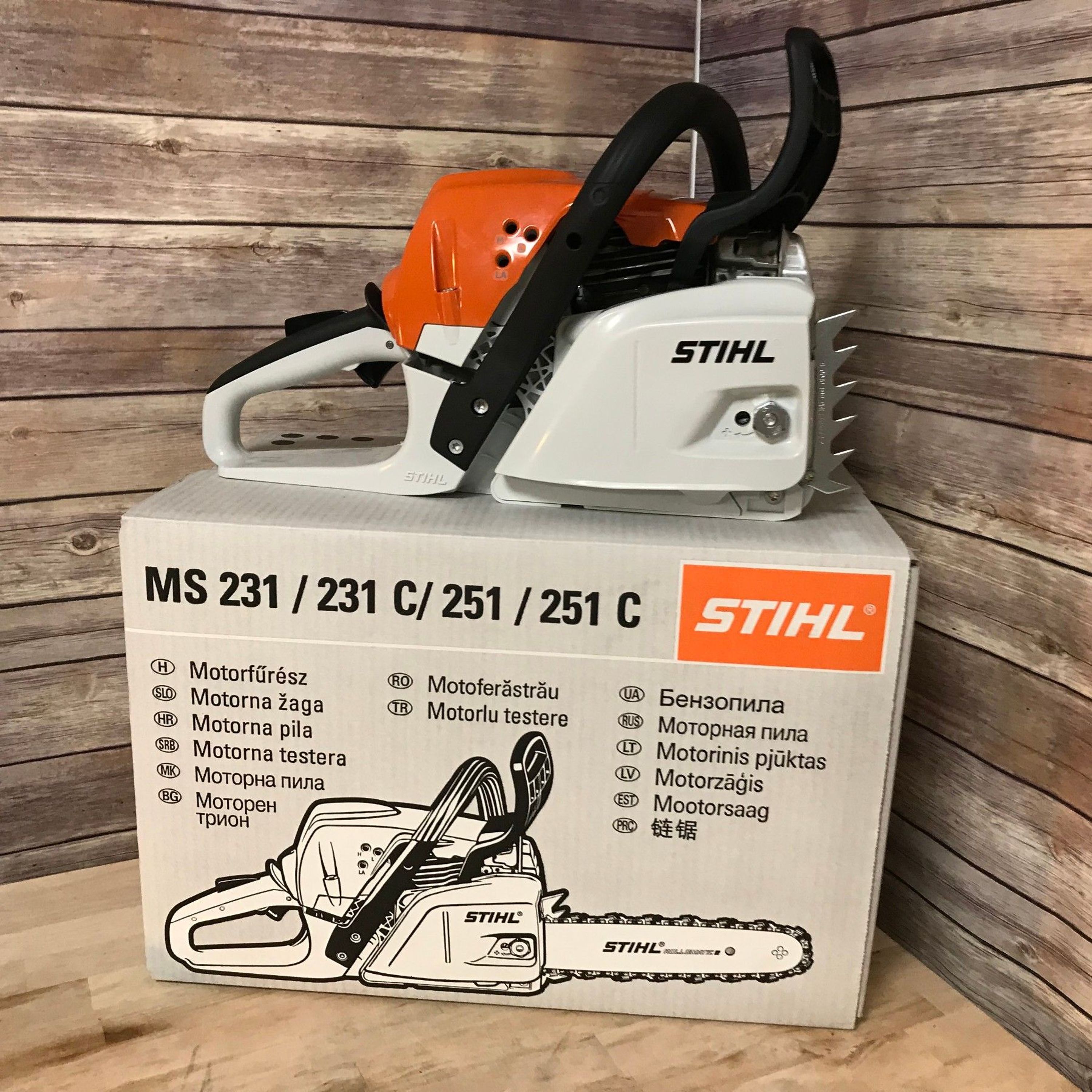 NEU STIHL MS 251 Kettensäge Motorsäge 3/8P mit 35 cm 1x Schwert 1x Kette wow Angebot kaufen bei