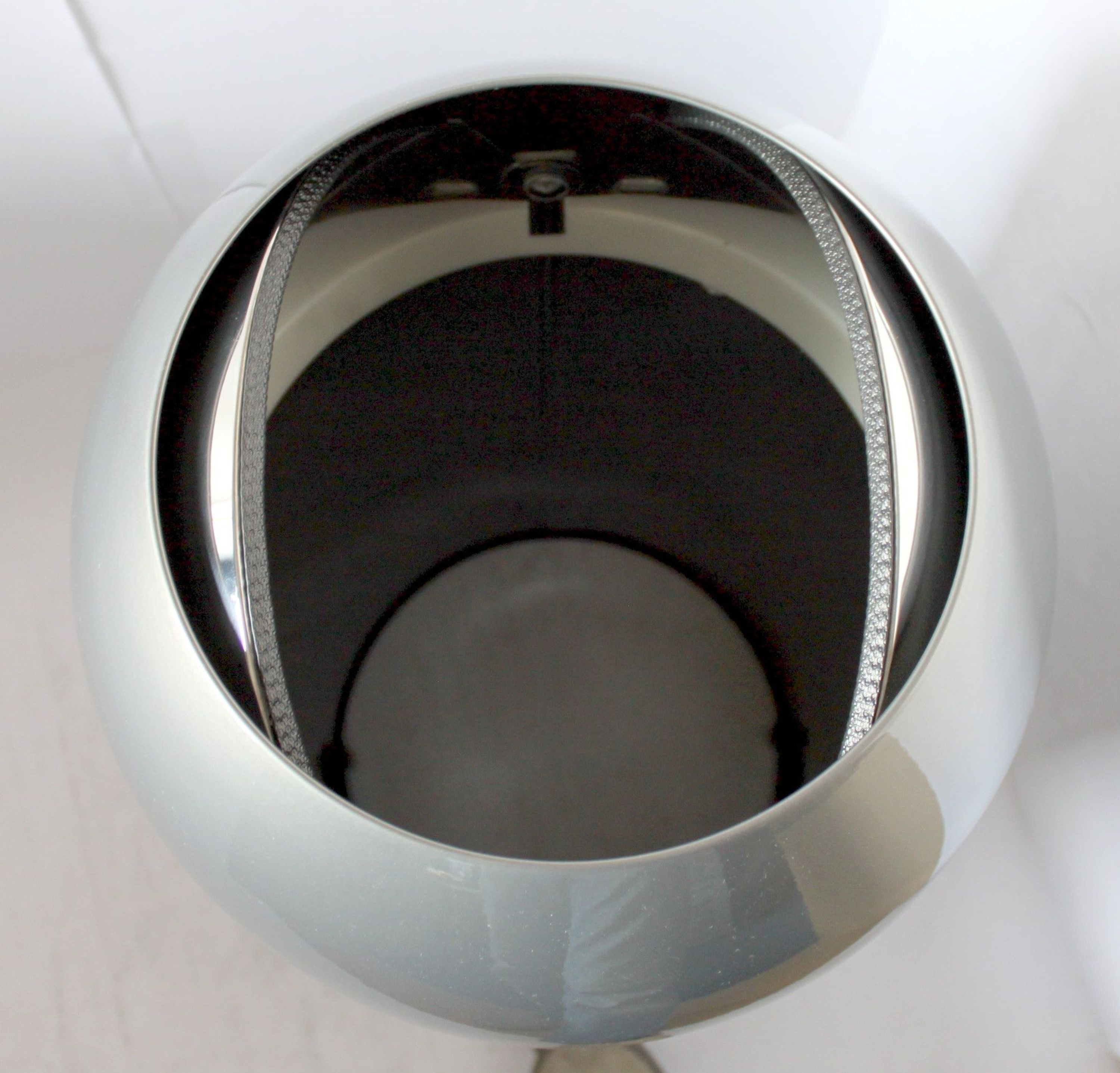 Wesco design XL Mülleimer Kickmaster Maxi 40L Treteimer Graphit