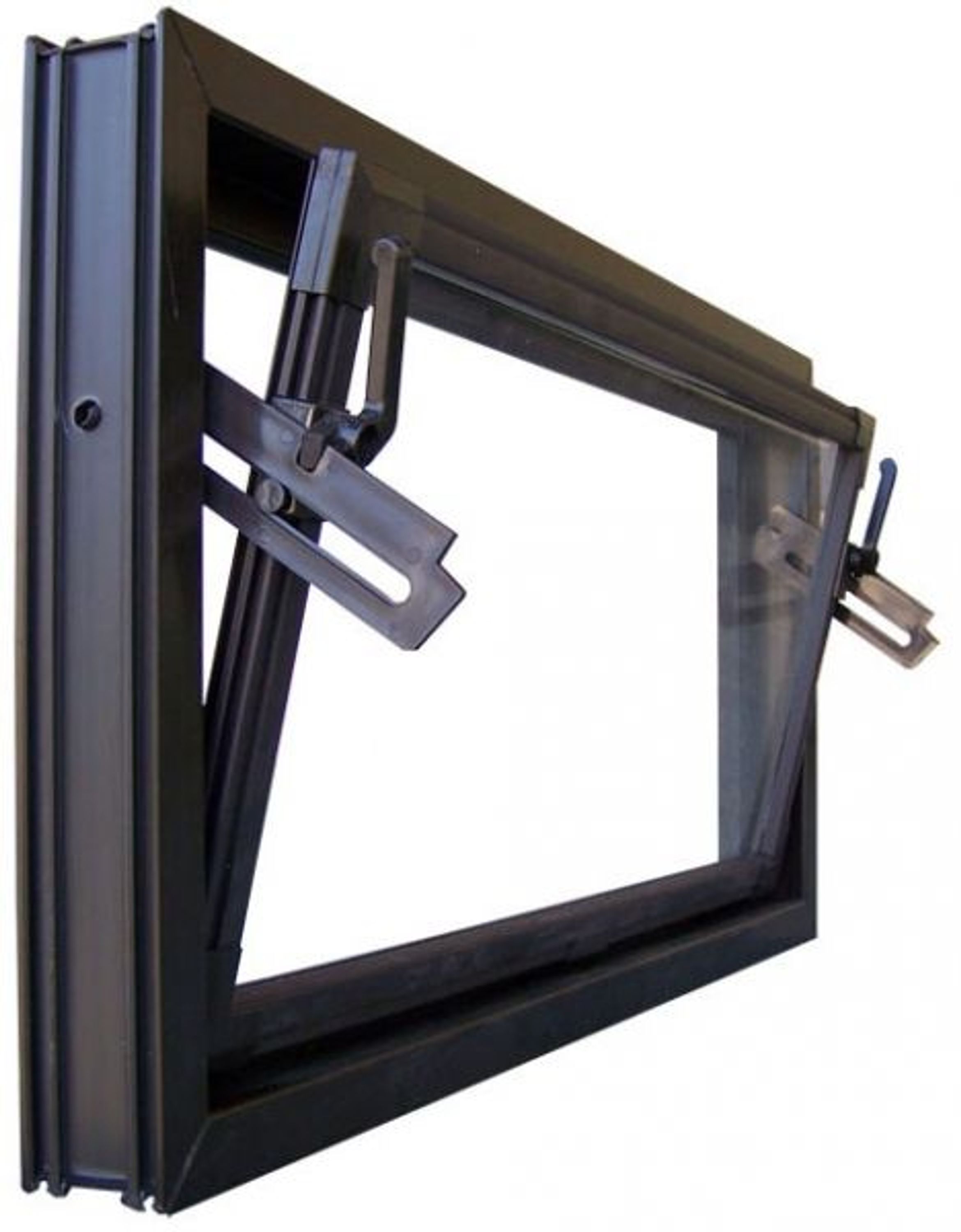 Kellerfenster braun 100 x 30 cm Isolierglas UG-Wert 3,3 kaufen bei Hood.de