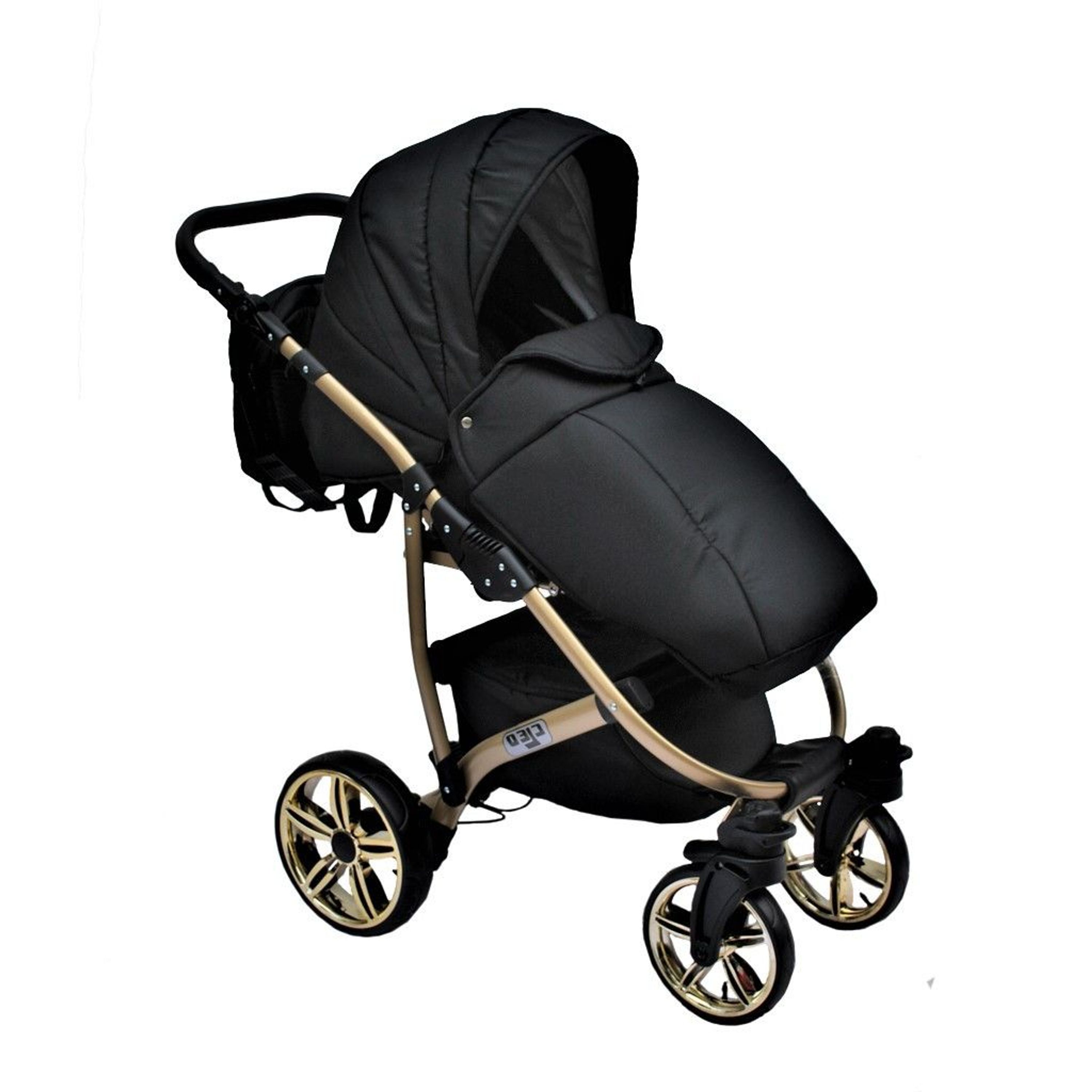 LUXUS Kombi Kinderwagen CLEO 3 in 1 und 4 in 1 ( + IsofixBasisstation) + Radwahl kaufen bei Hood.de