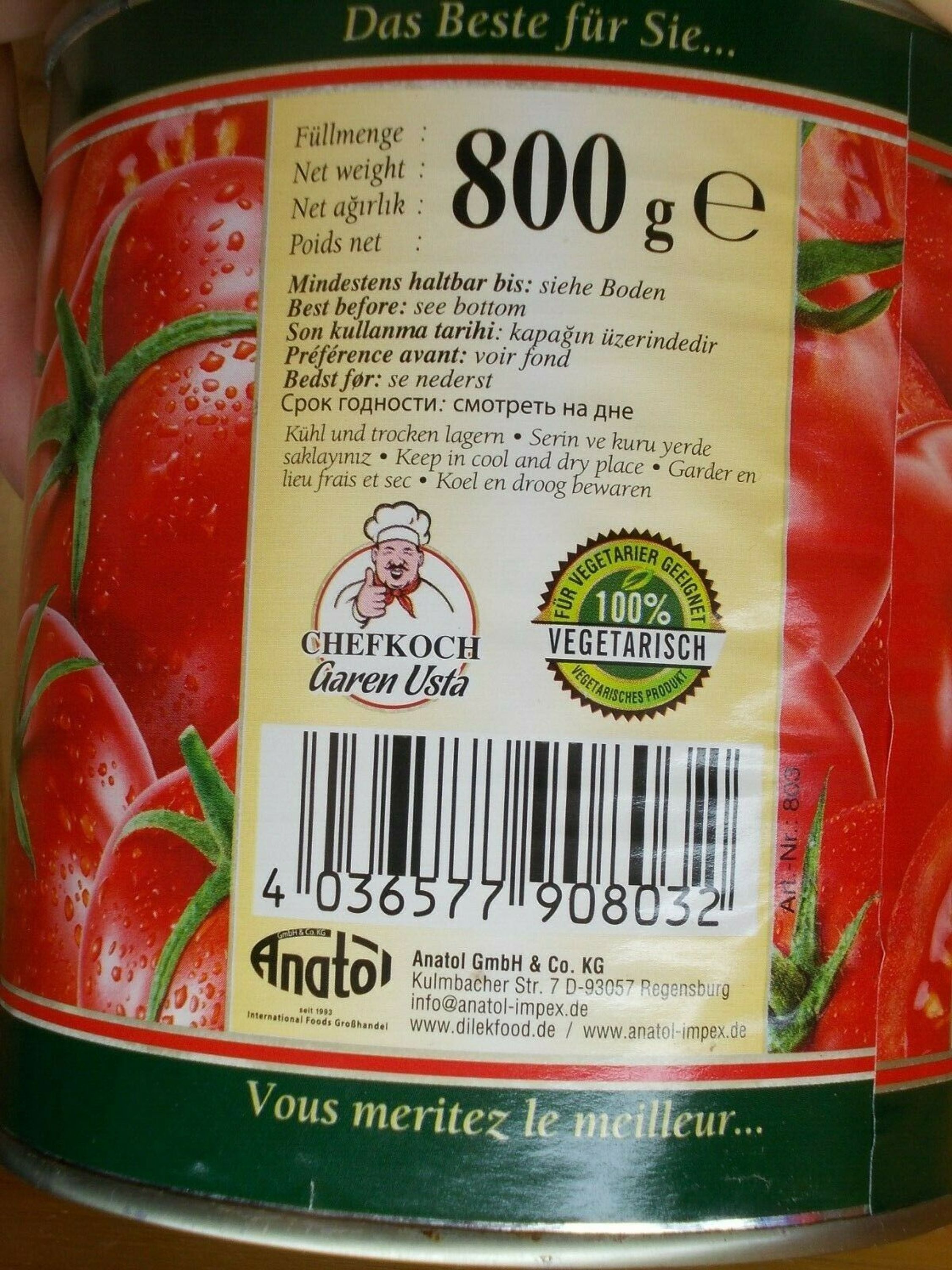 22x 800g e DiLEK TomatenMark in Dose Tomato Paste Canakkale Domates Salcasi kaufen bei Hood.de