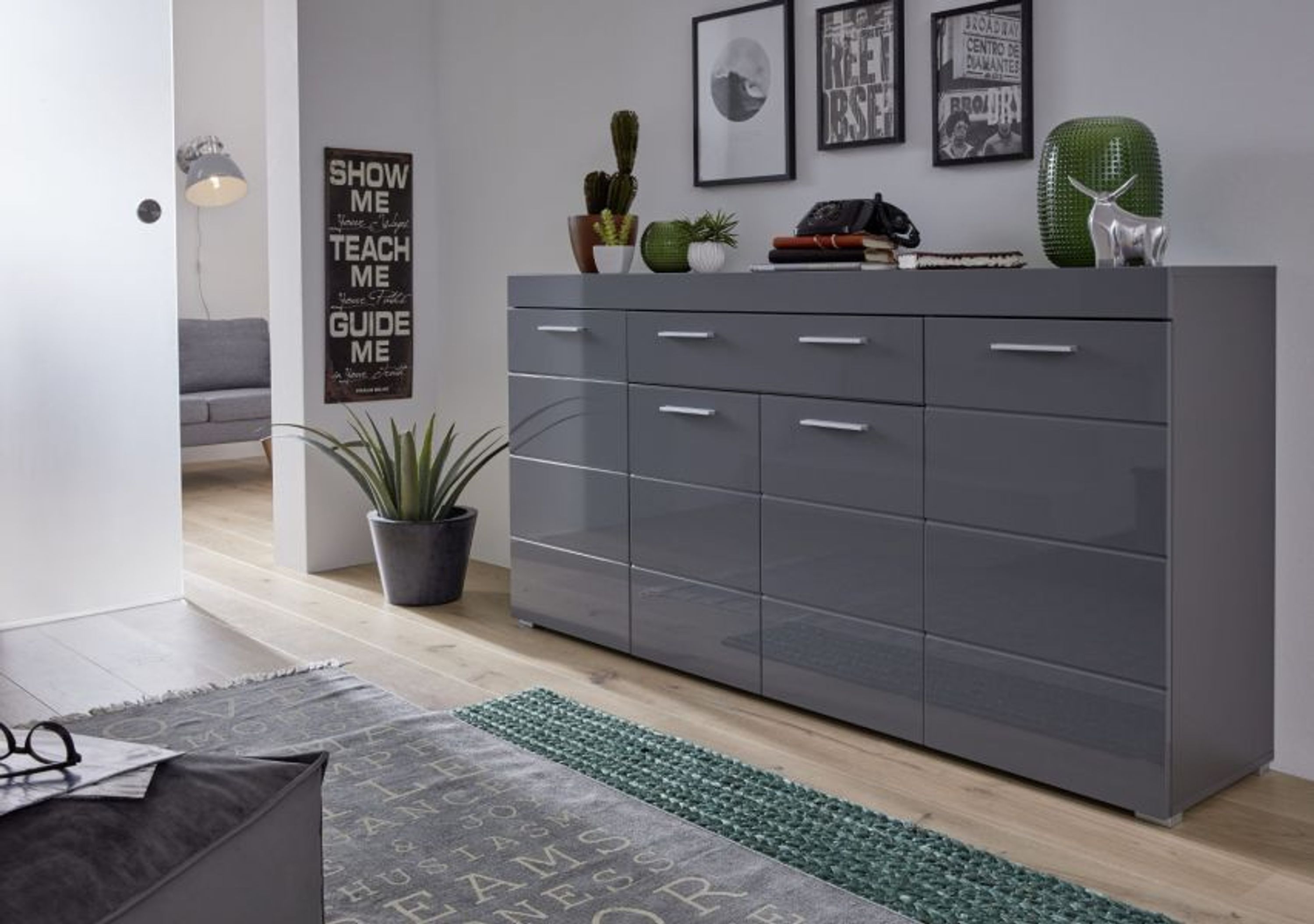 Kommode Grau Hochglanz 2021 Kommode Grau Hochglanz 2021