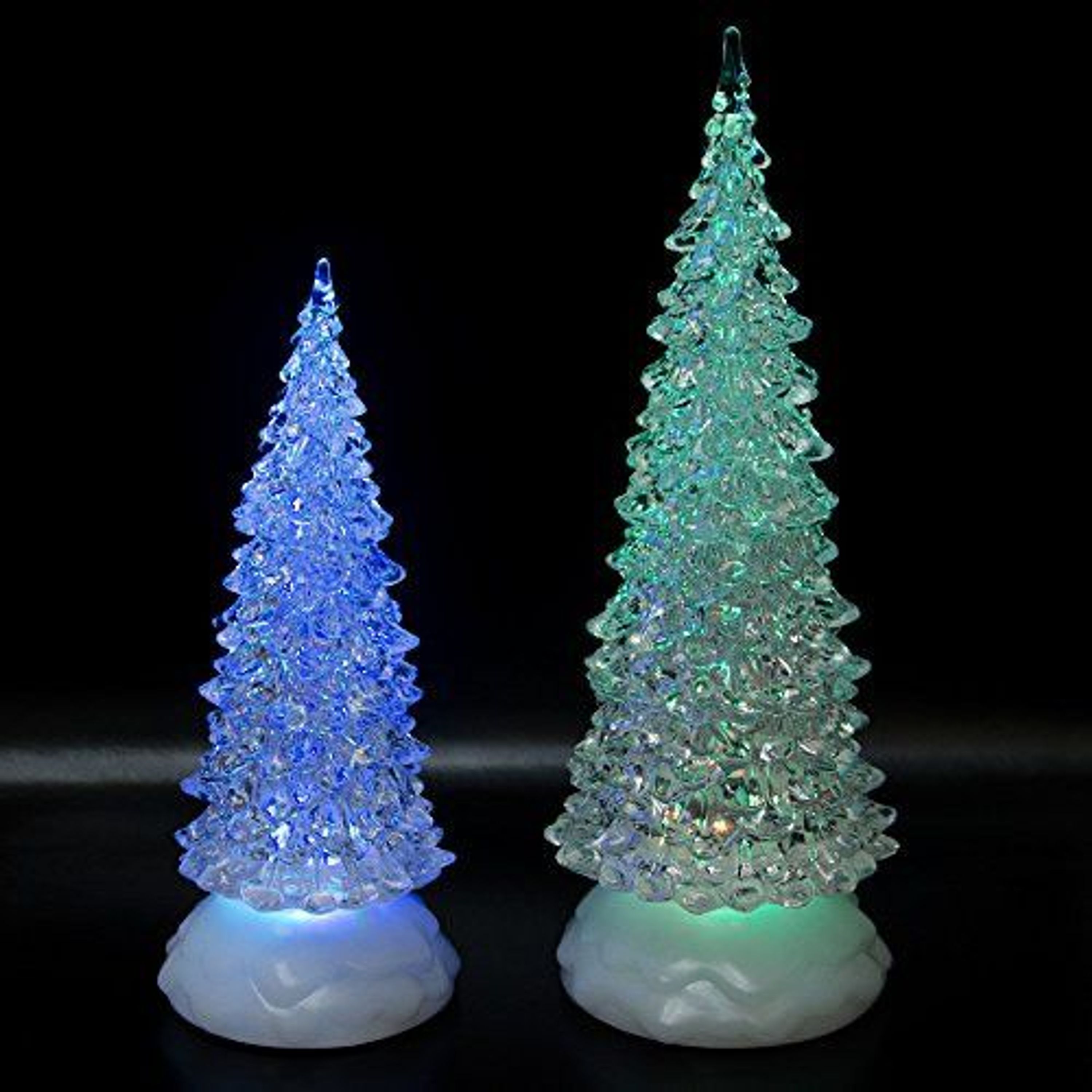 Tronje LED Christbaum 22cm Weihnachtsbaum Timer USB Tannenbaum