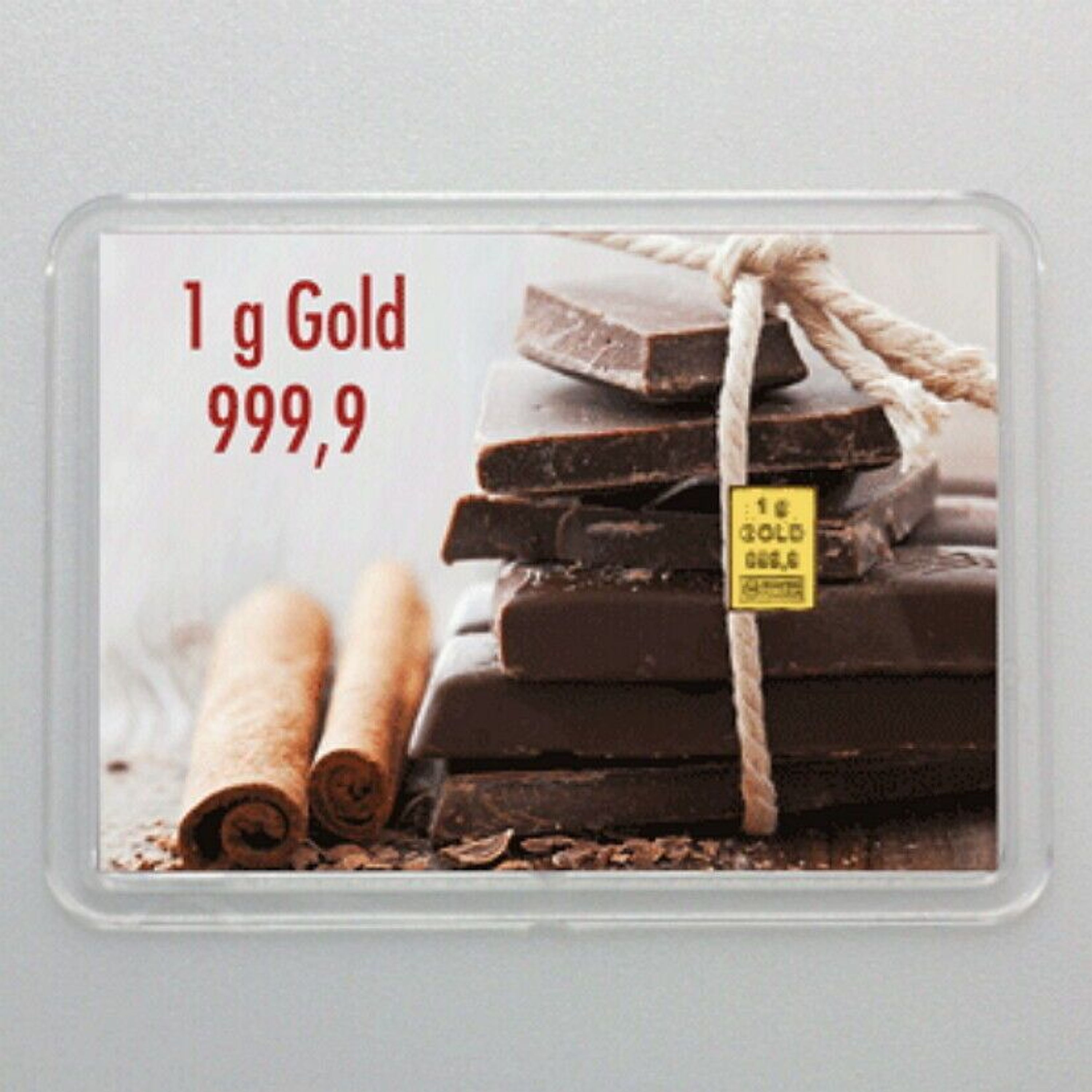 1 Gr. 999 Gold Geschenk Taufe Geburt Hochzeit Geburtstag Weihnachten