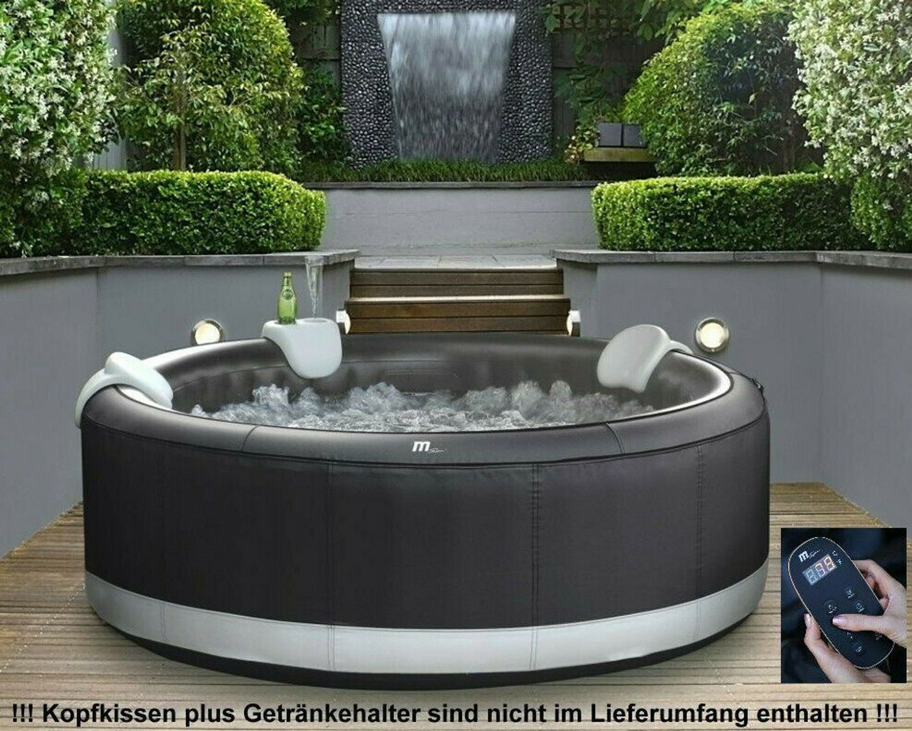 XXL Luxus Premium SPA Whirlpool aufblasbar Outdoor Indoor Pool Heizung