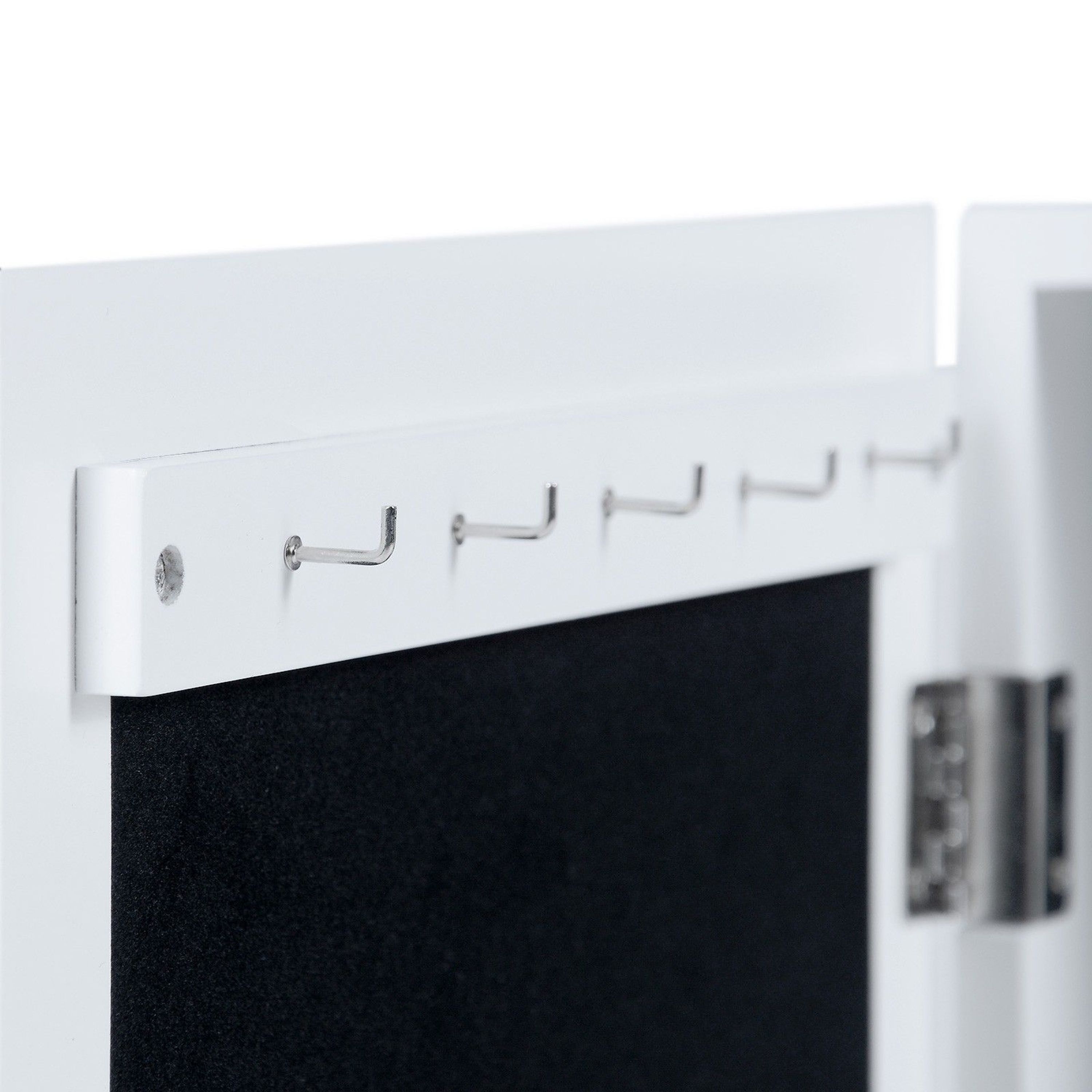 Hängend Schmuckschrank mit Spiegel Schmuckregal Schmuckkommode