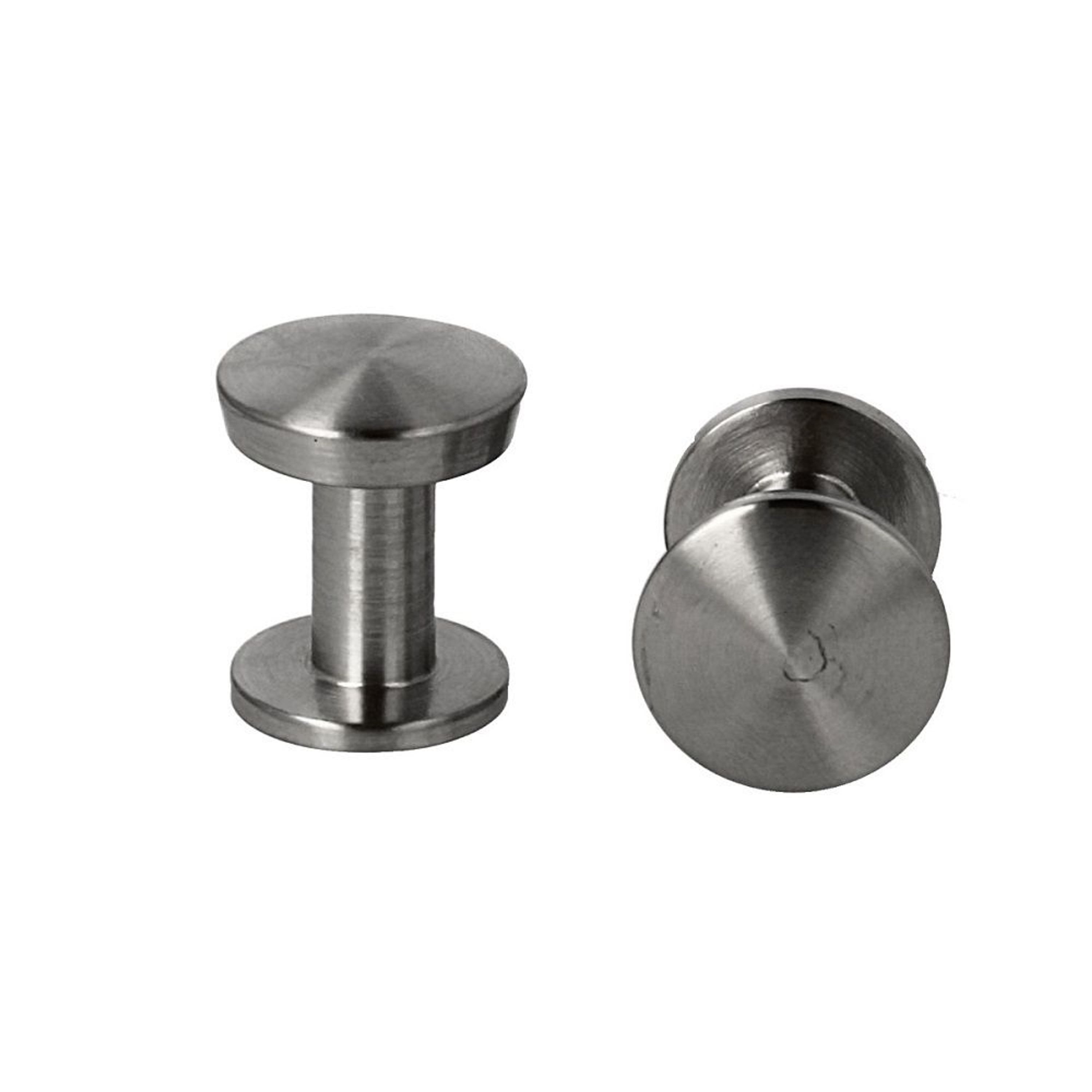 Möbelbeschlag Kommodenknopf Schrankknopf Möbelknopf Edelstahl matt