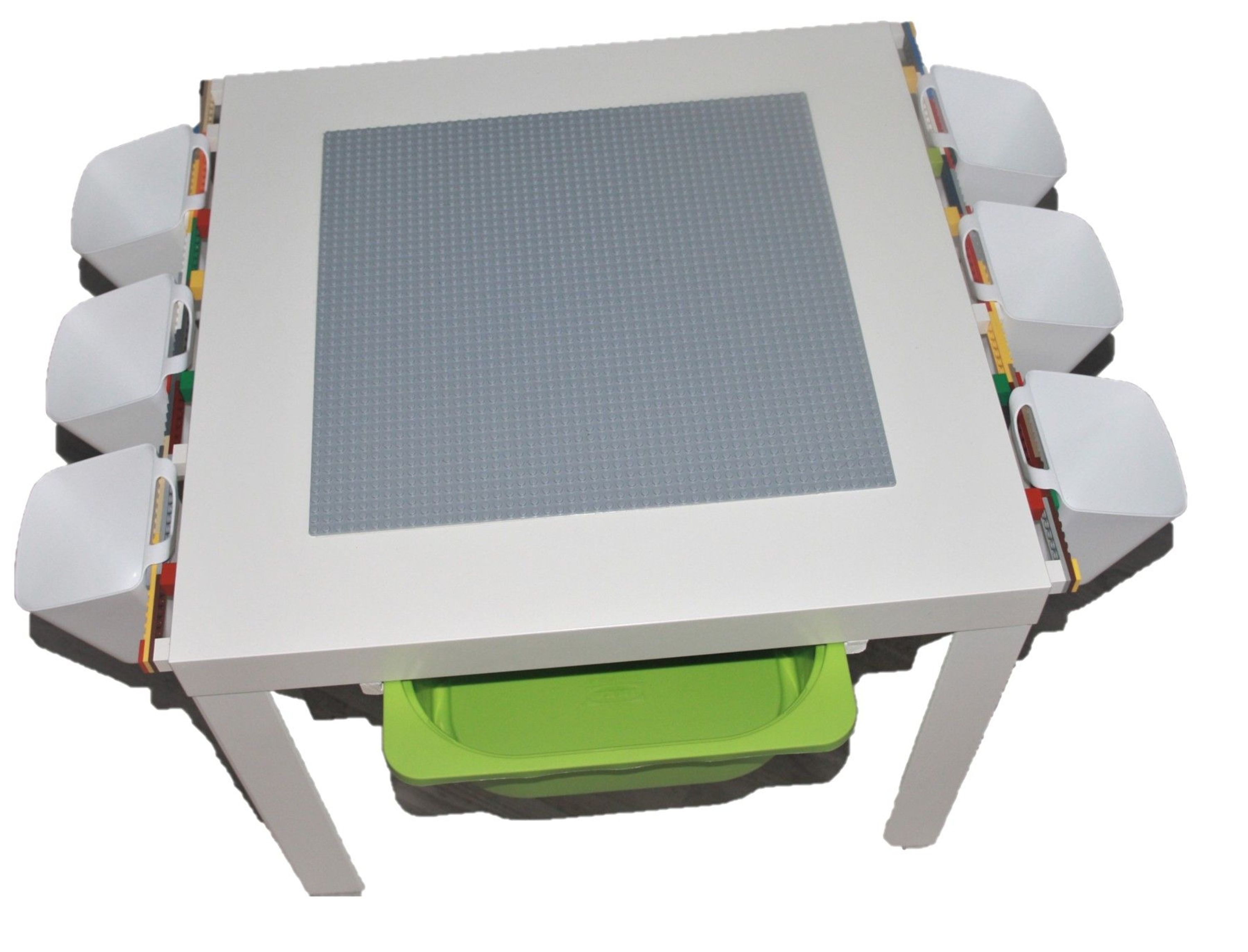 Lego Spieltisch mit Aufbewahrungsbox, Lego Platte NEU kaufen bei Hood.de