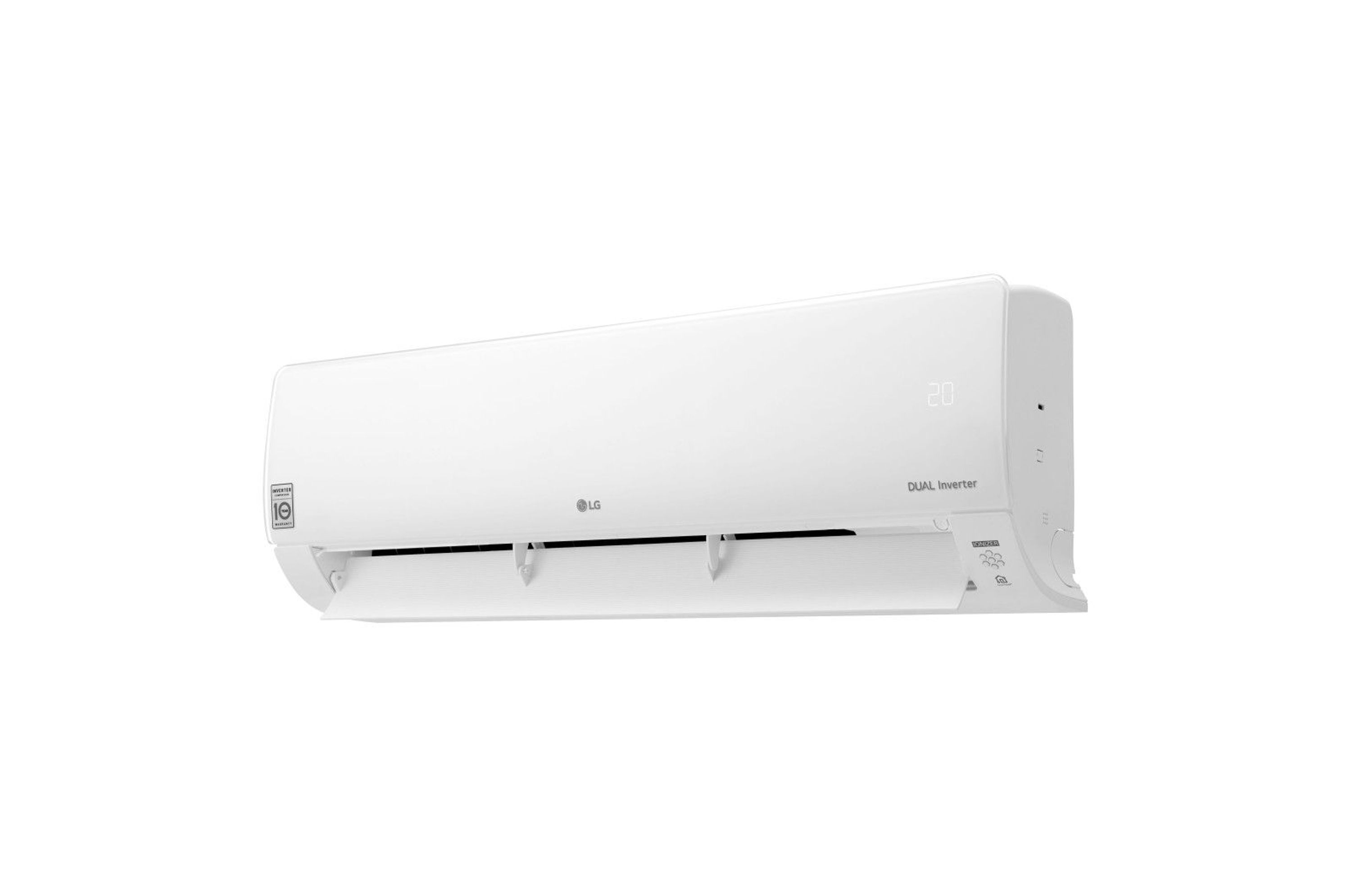 LG Multi Split Klimaanlage MU2R17 4,7 kW + 2 Innengeräte Deluxe DC09RQ 2,5 kW kaufen bei Hood.de
