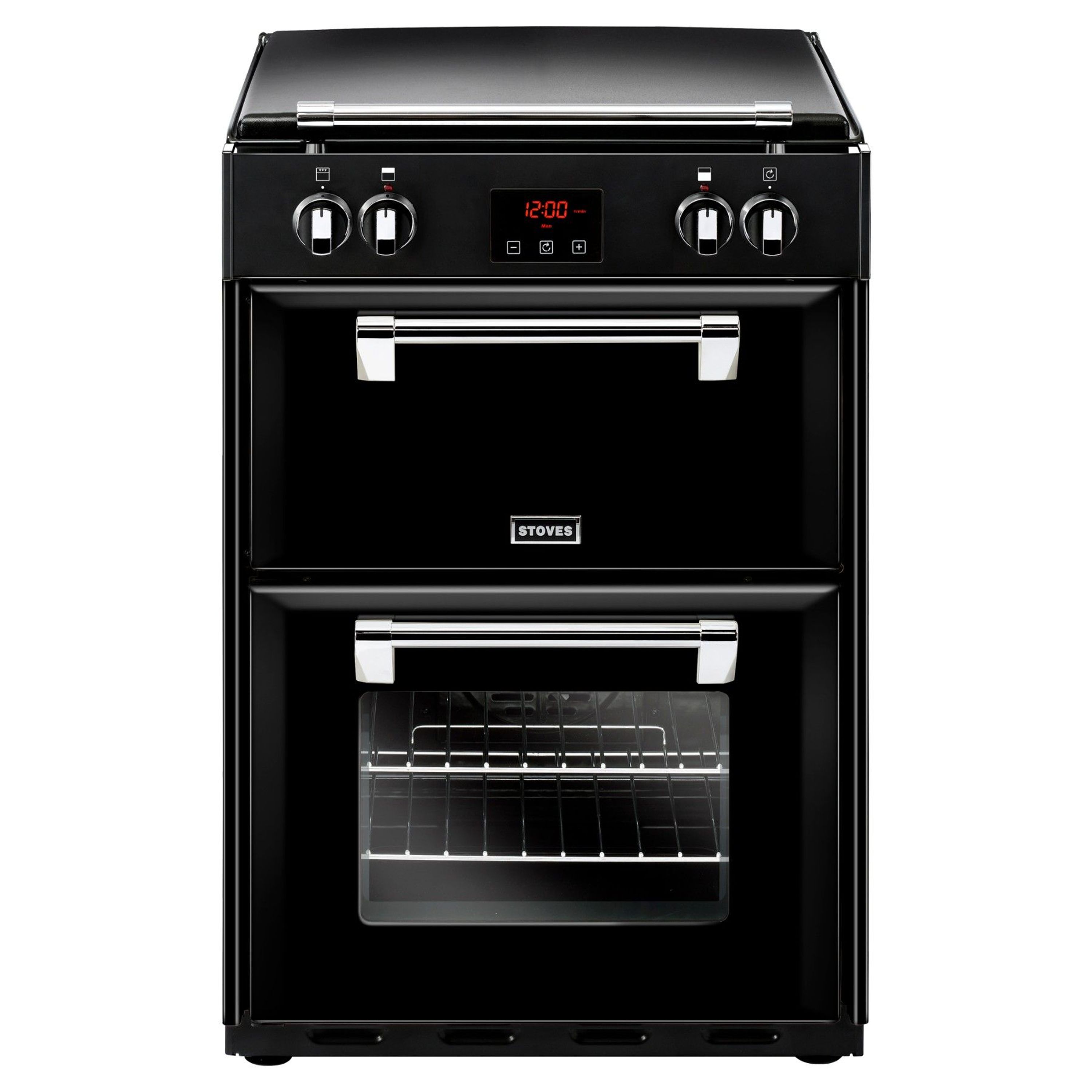 stoves richmond 600 EI induktion Schwarz/ Chrom elektr Standherd 60 cm ...