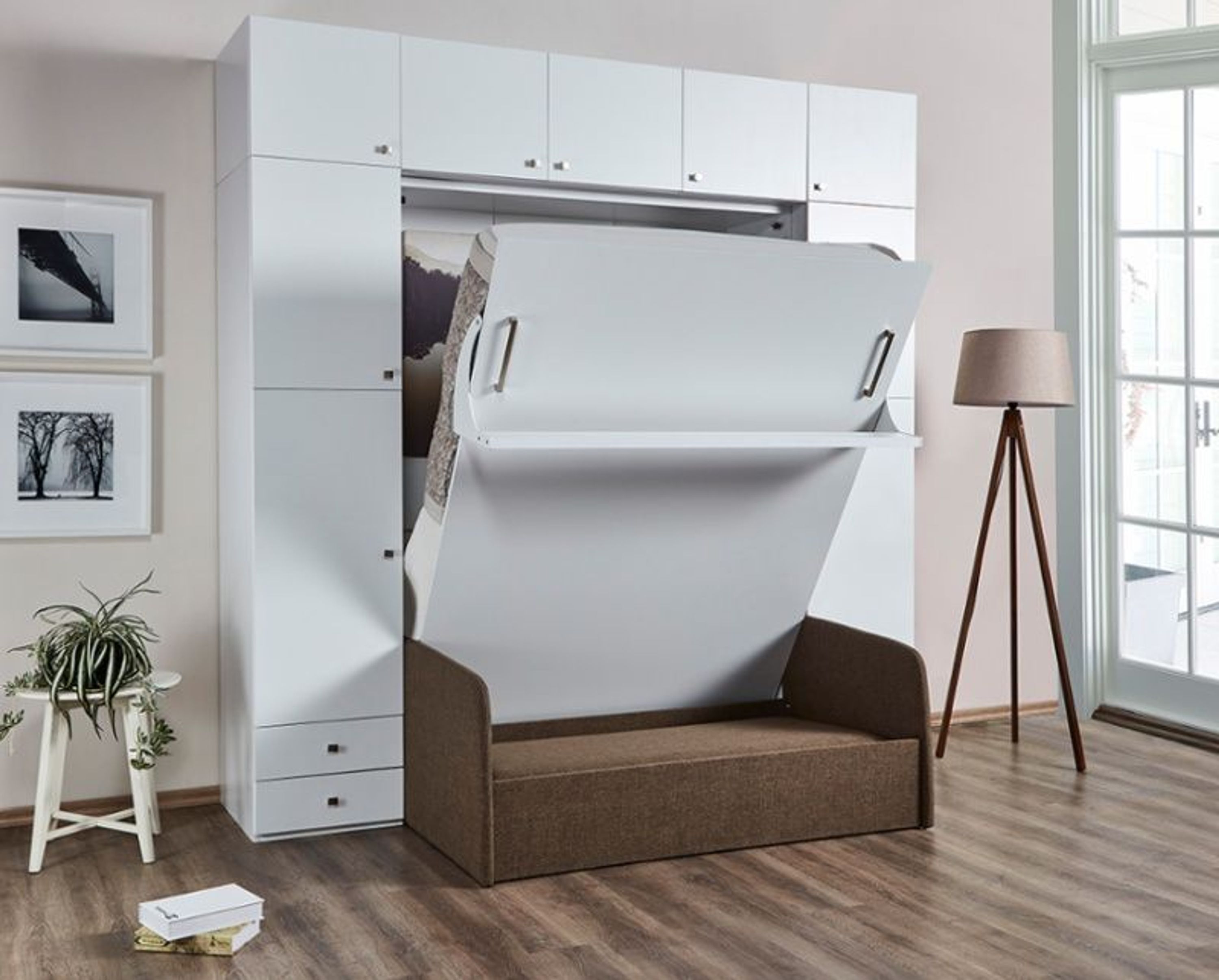 Multimo DIVA DOUBLE Schrankbett / Wandbett mit Sofa kaufen bei Hood.de