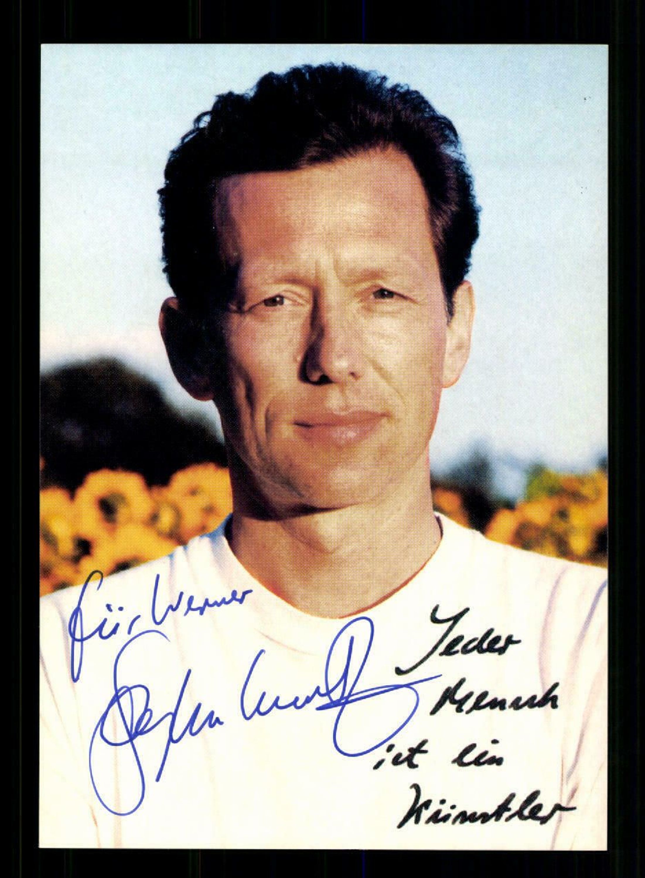 Stephan Schwartz Autogrammkarte Original Signiert + F 4179 gebraucht