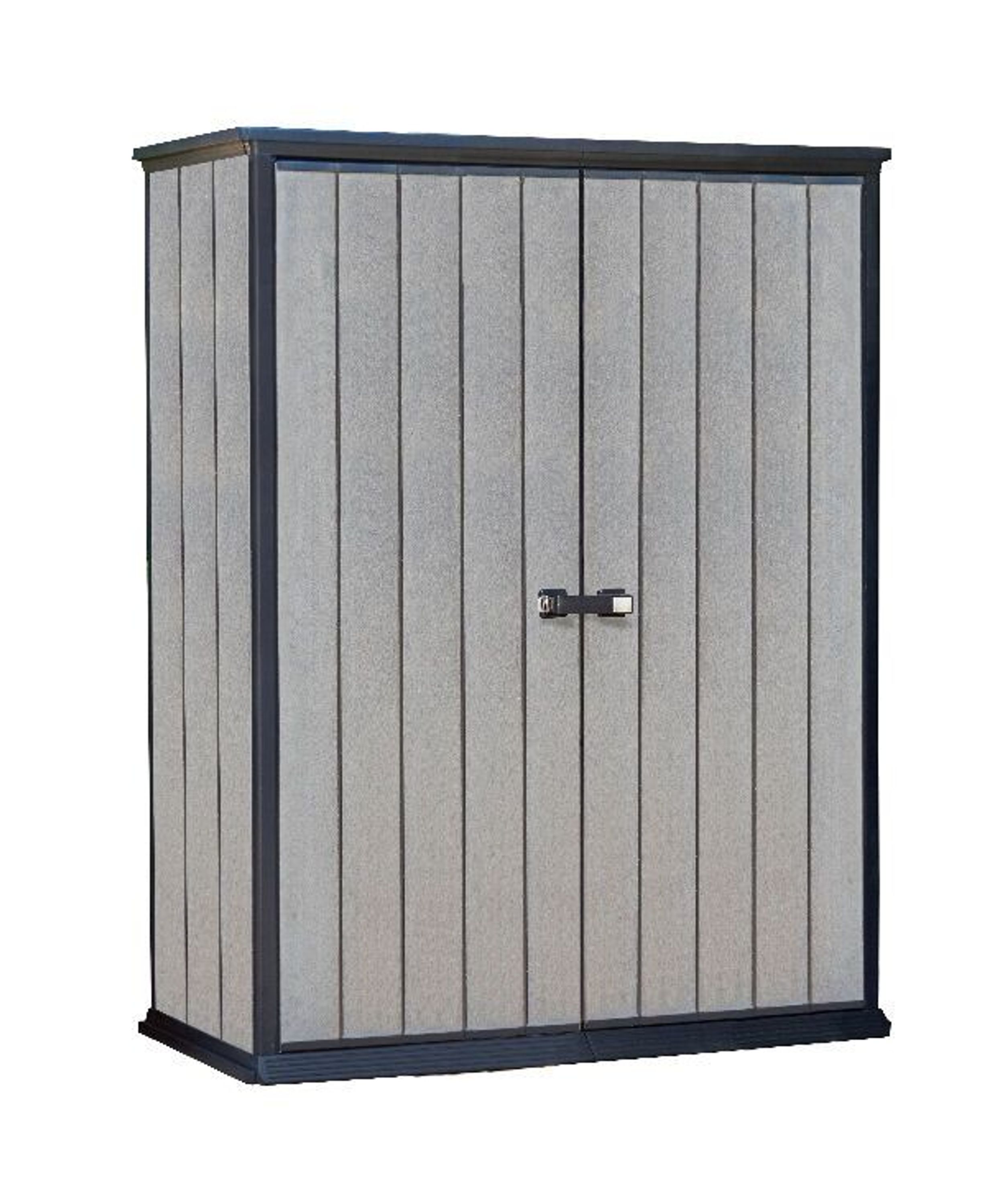 Keter 17209458 Gartenschrank Aufbewahrungsschrank Gartenbox High Store