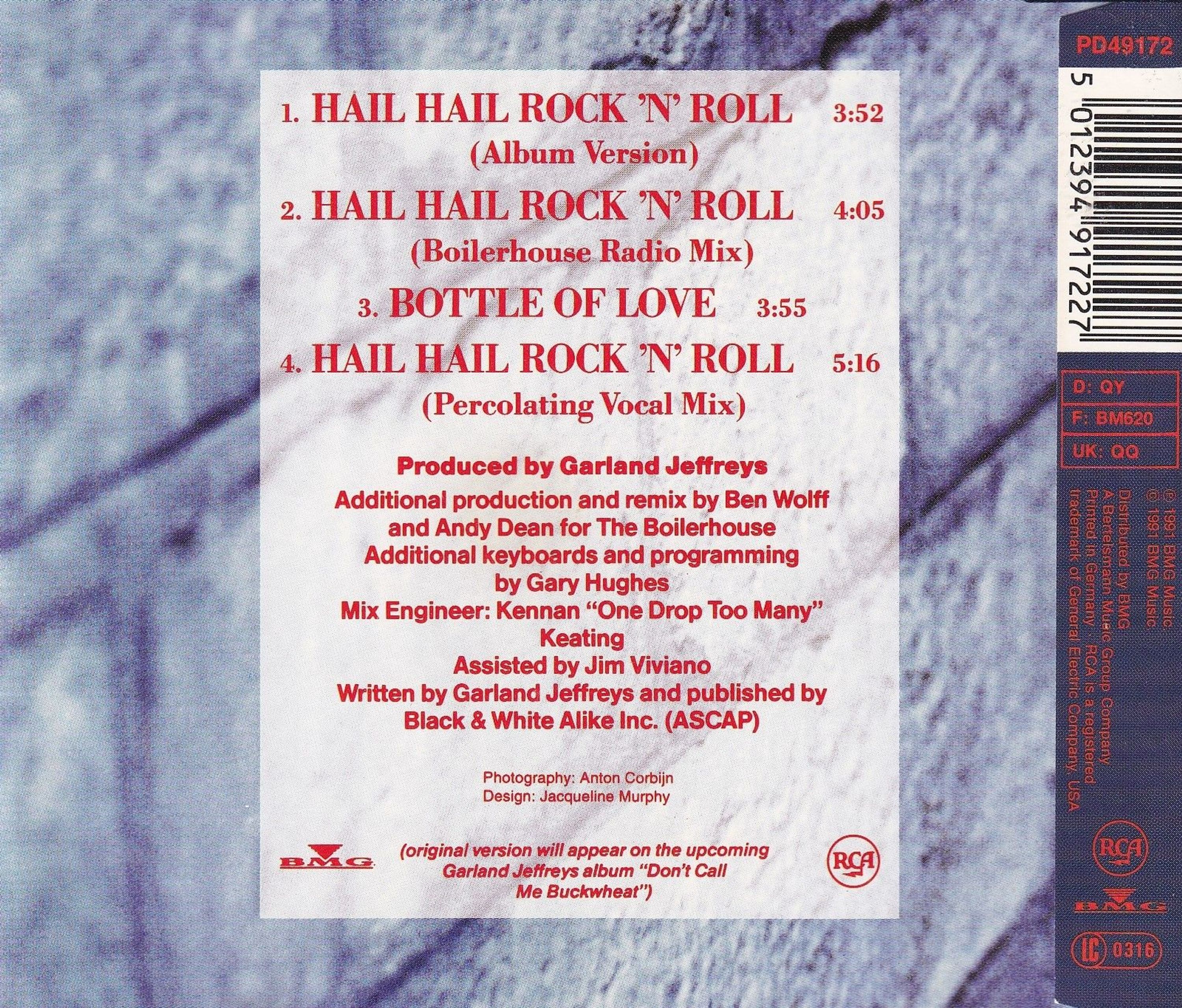 Garland Jeffreys Hail Hail Rock N Roll