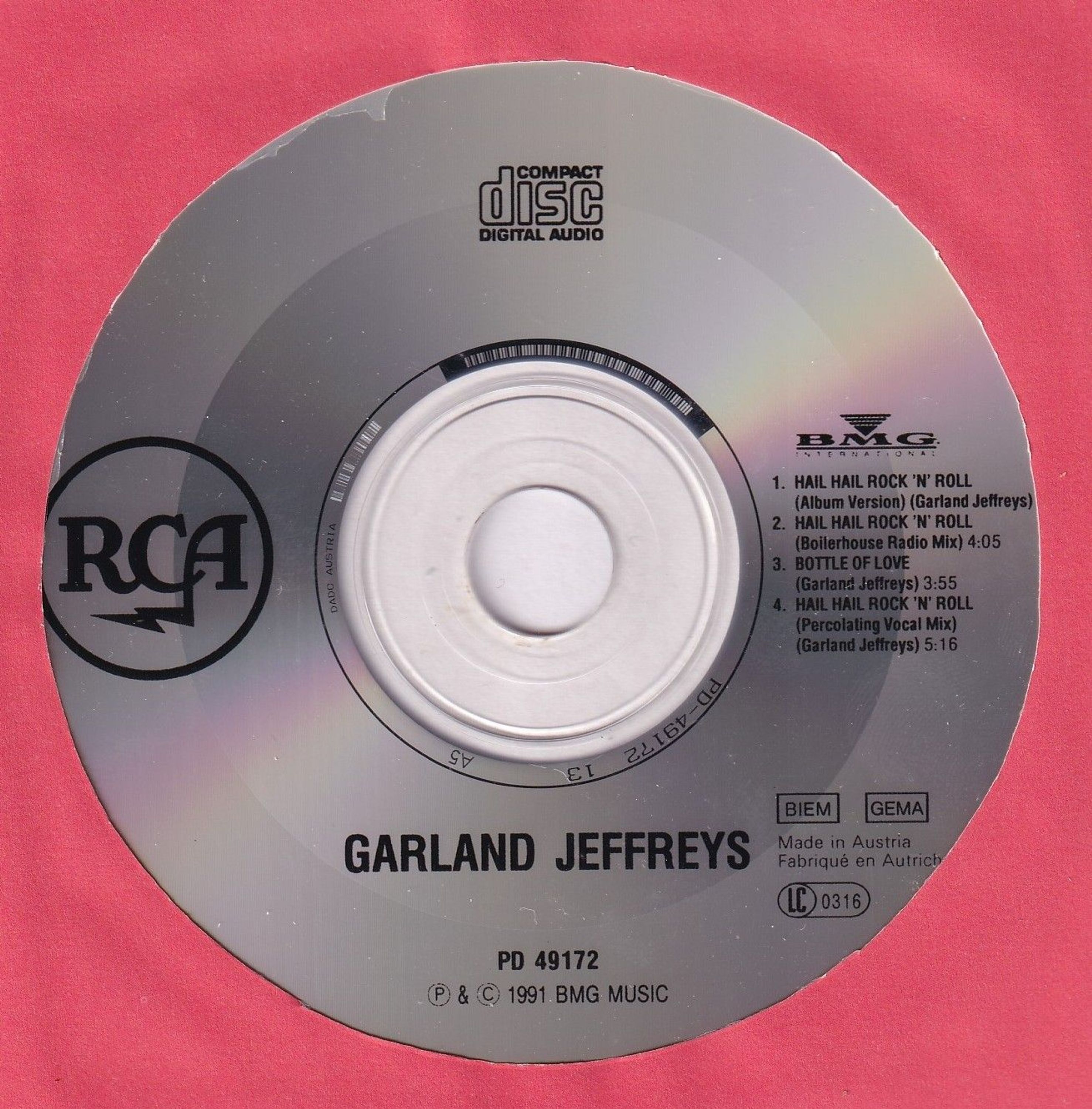 Garland Jeffreys Hail Hail Rock N Roll