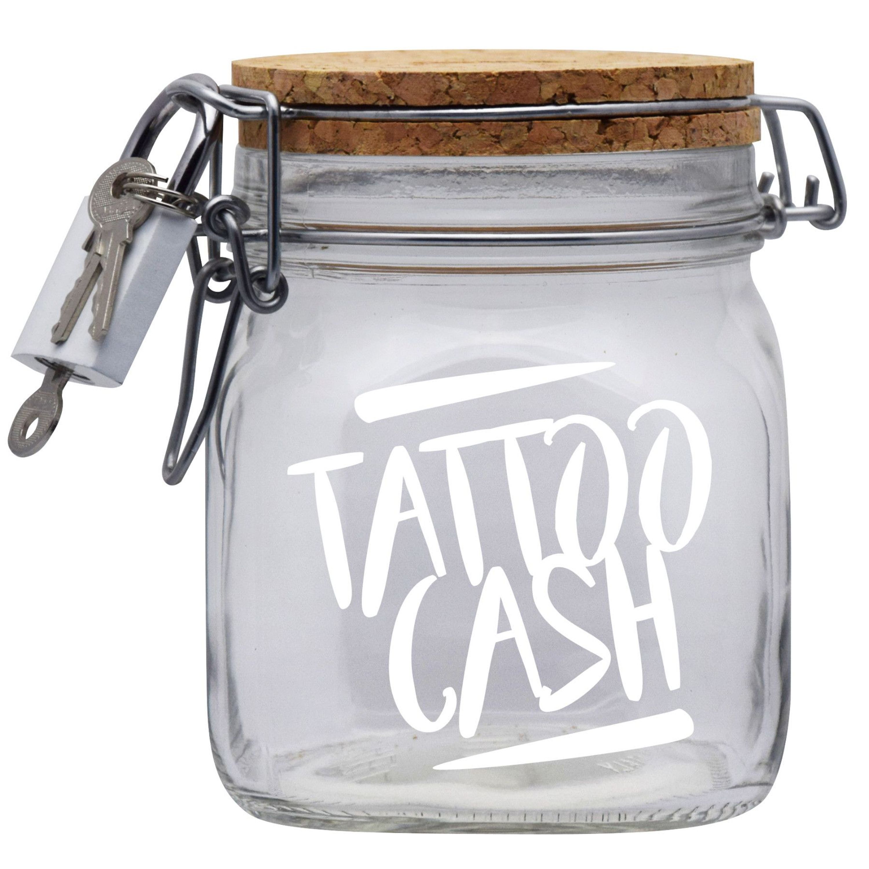 Spardose Geld Geschenk Idee Tattoo Cash Geschenkartikel Transparent