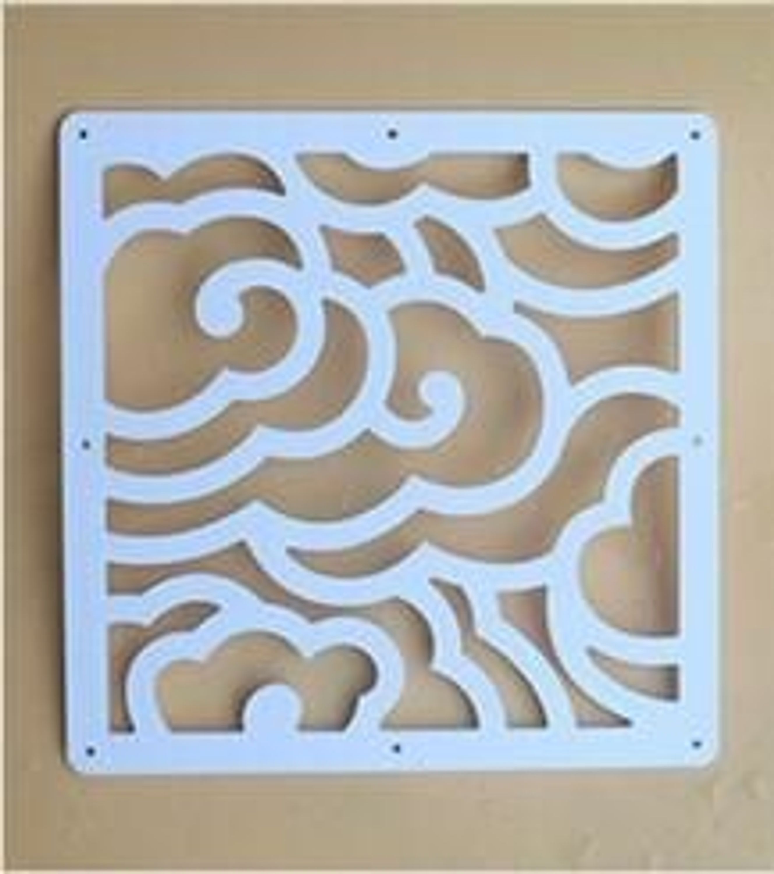 Hängende Bildschirme Wohnzimmer Trennwände Trennwand Kunst für weißen