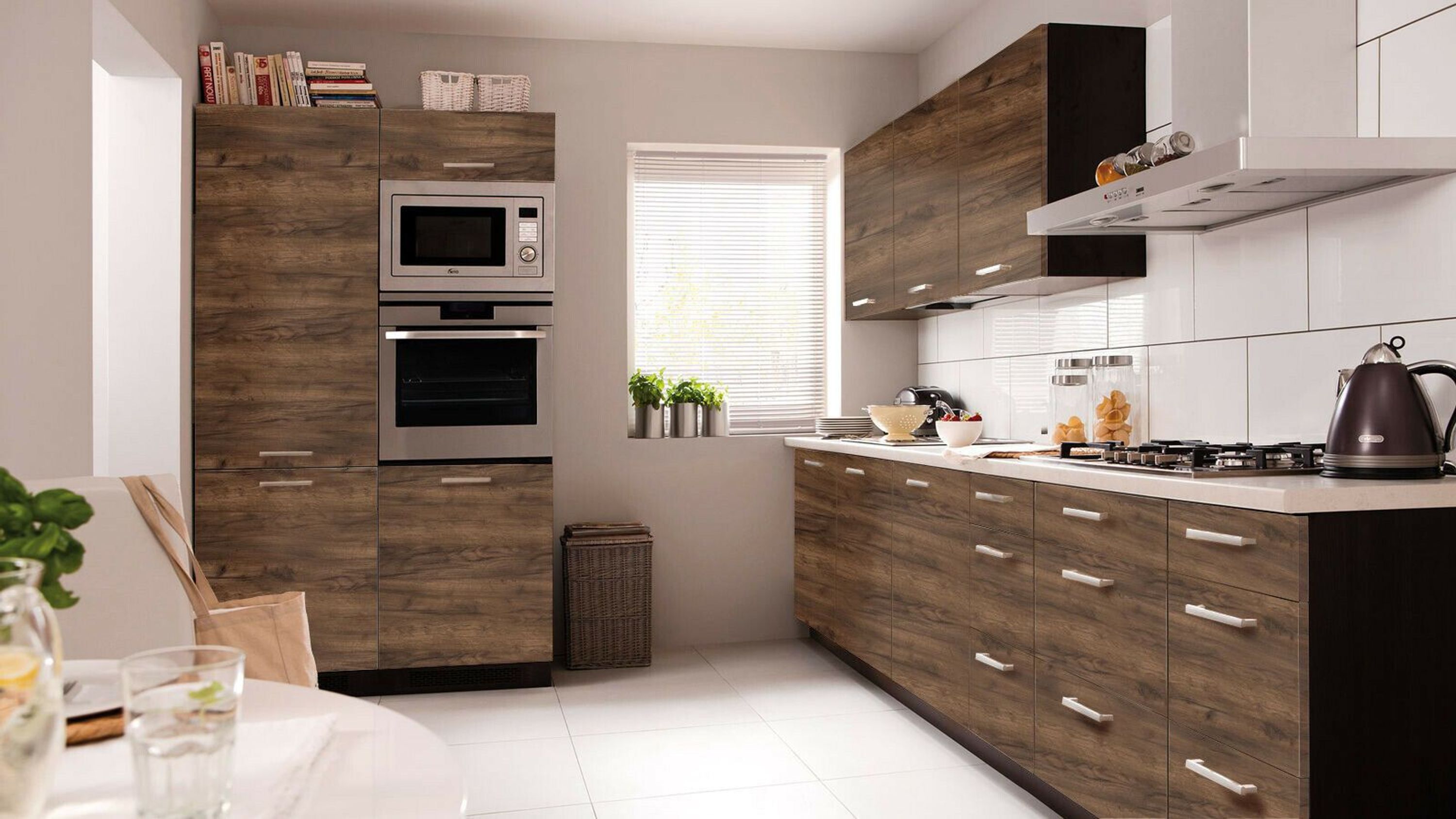 Küche, Schränke, Küchenzeile - 2 Fronten auswählbar Neu & Schnnell